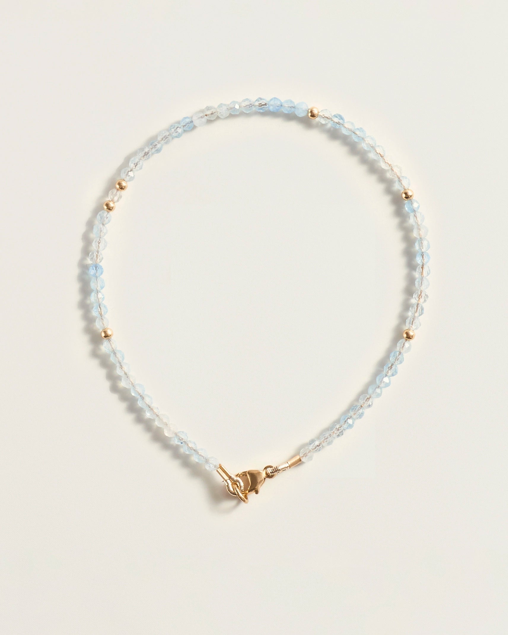 The Seeds of Calm Bracelet — Aquamarine