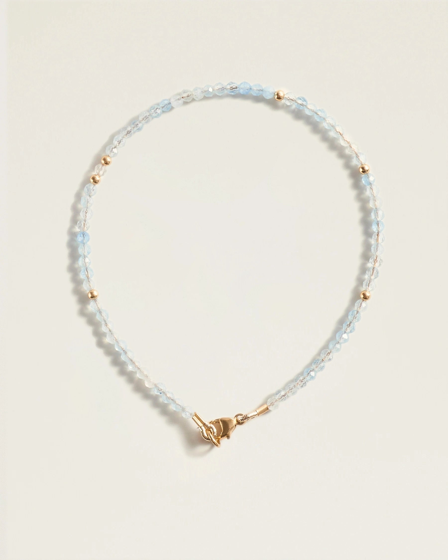 The Seeds of Calm Bracelet — Aquamarine