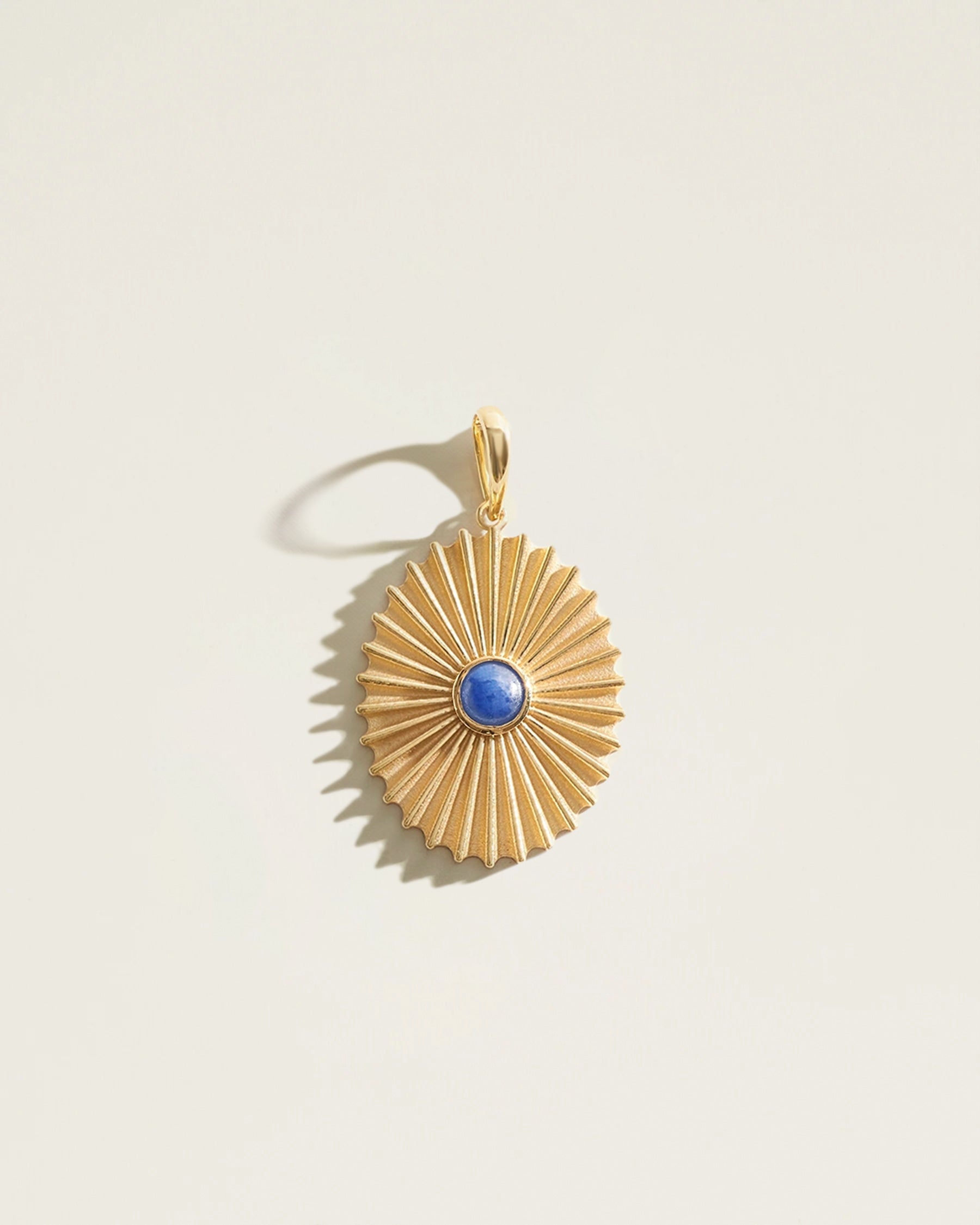 The September Birthstone Nova Pendant — Sapphire