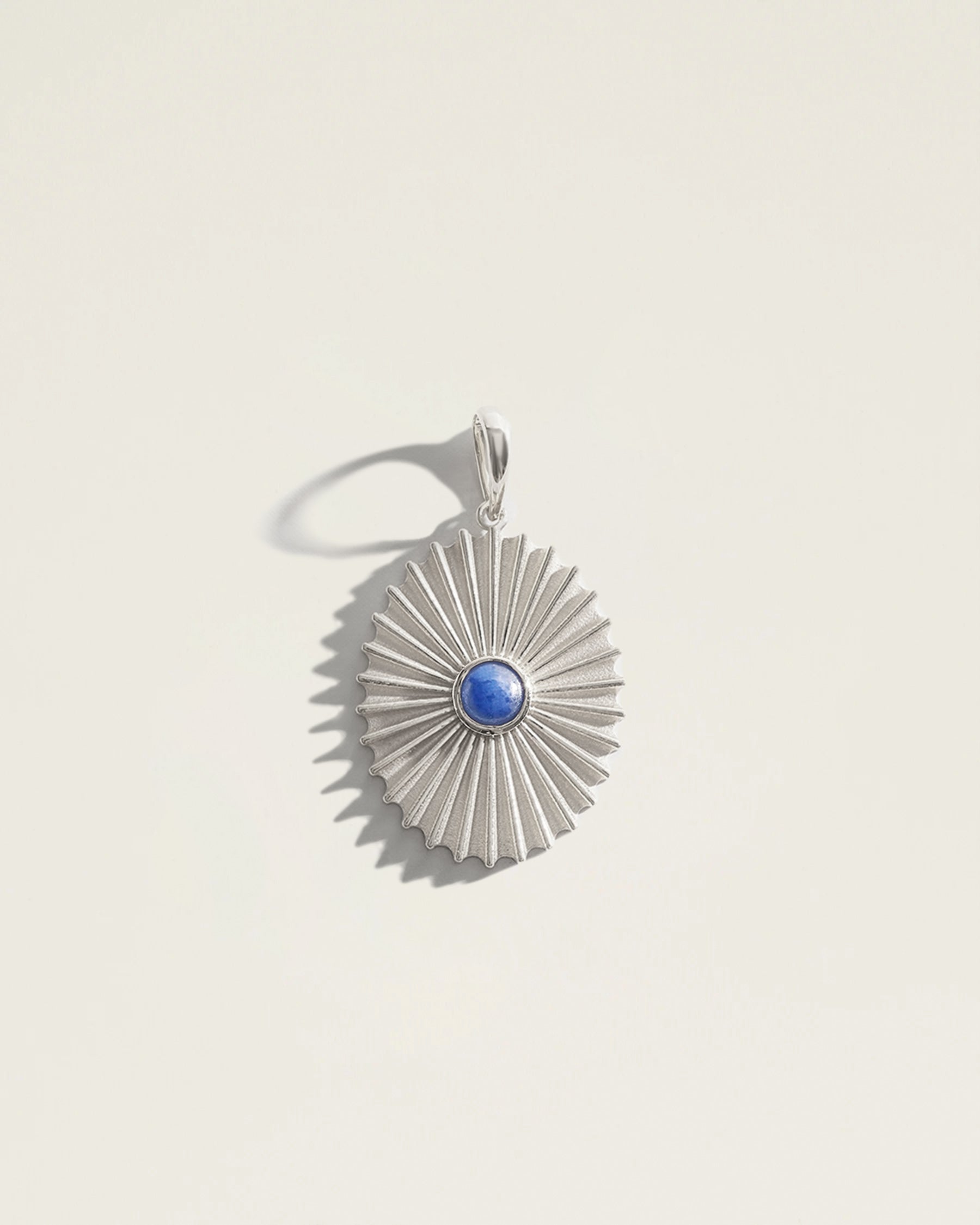 The September Birthstone Nova Pendant — Sapphire