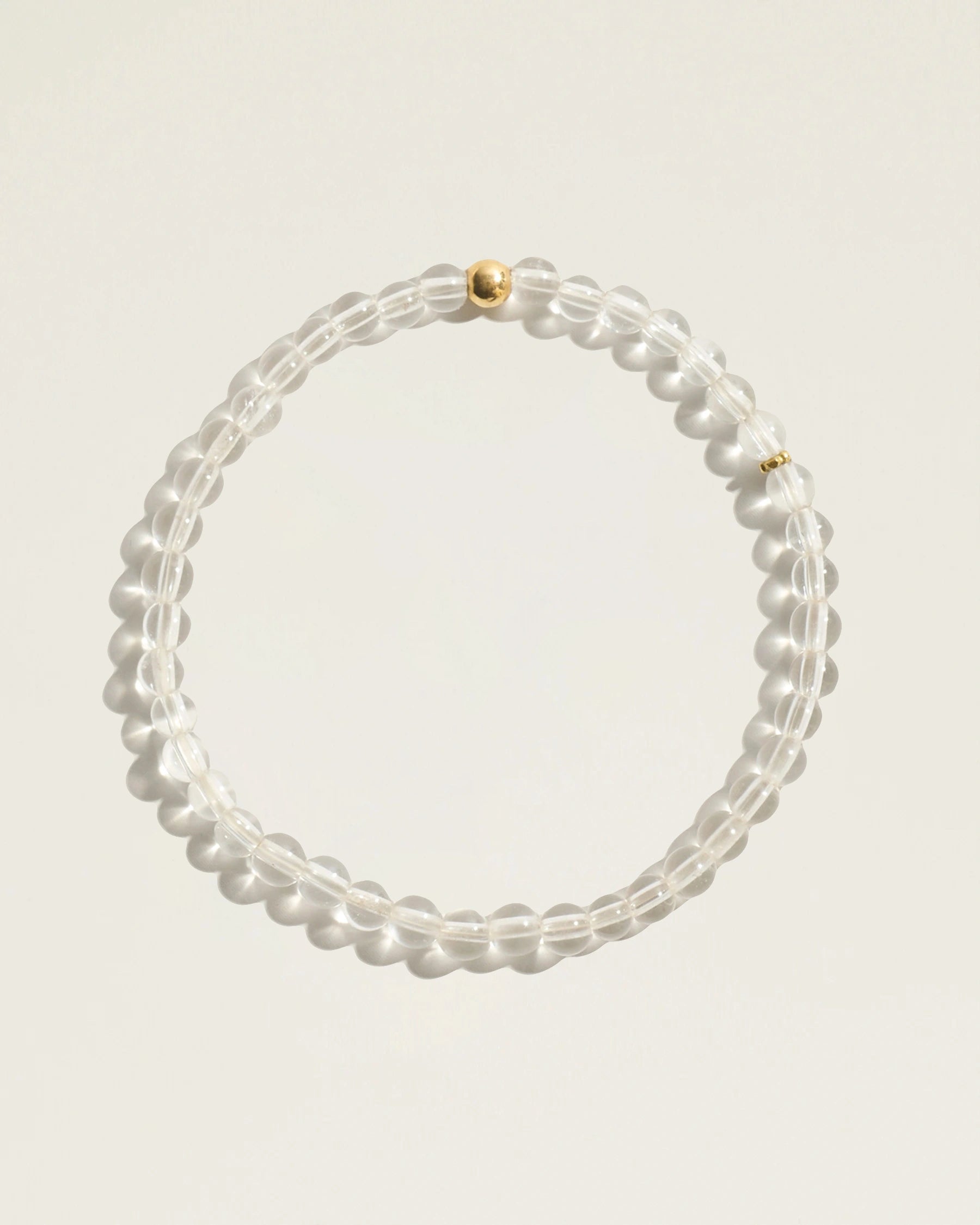The Classic Bracelet in Clear Quartz