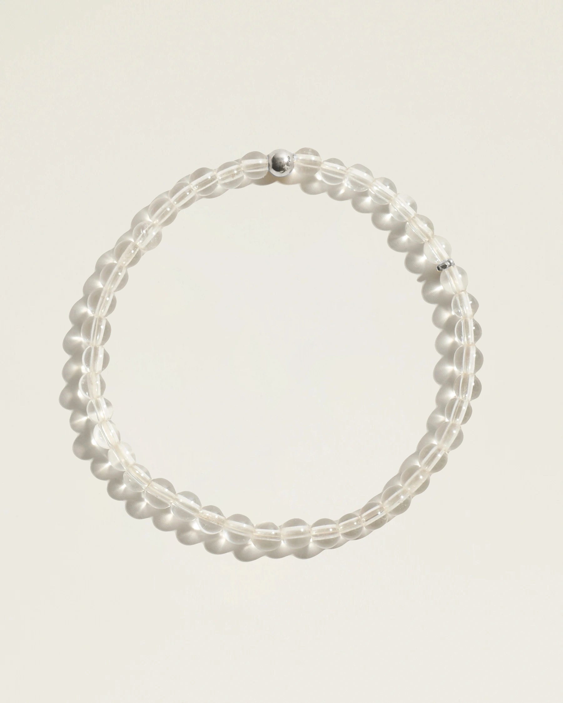 The Classic Bracelet in Clear Quartz
