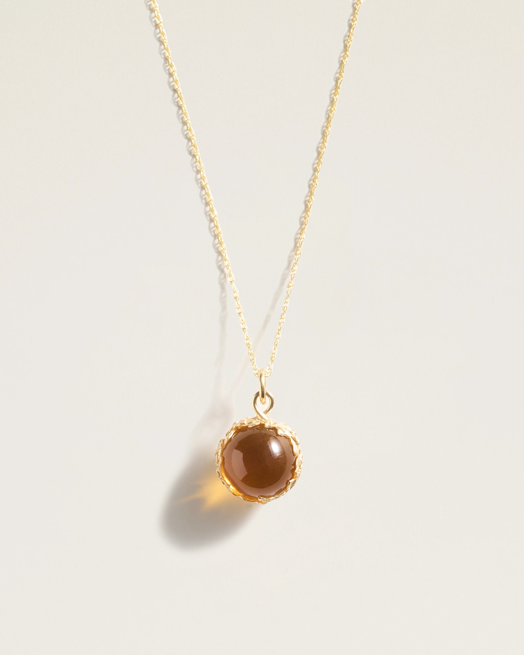 The Garden Pendant in Citrine