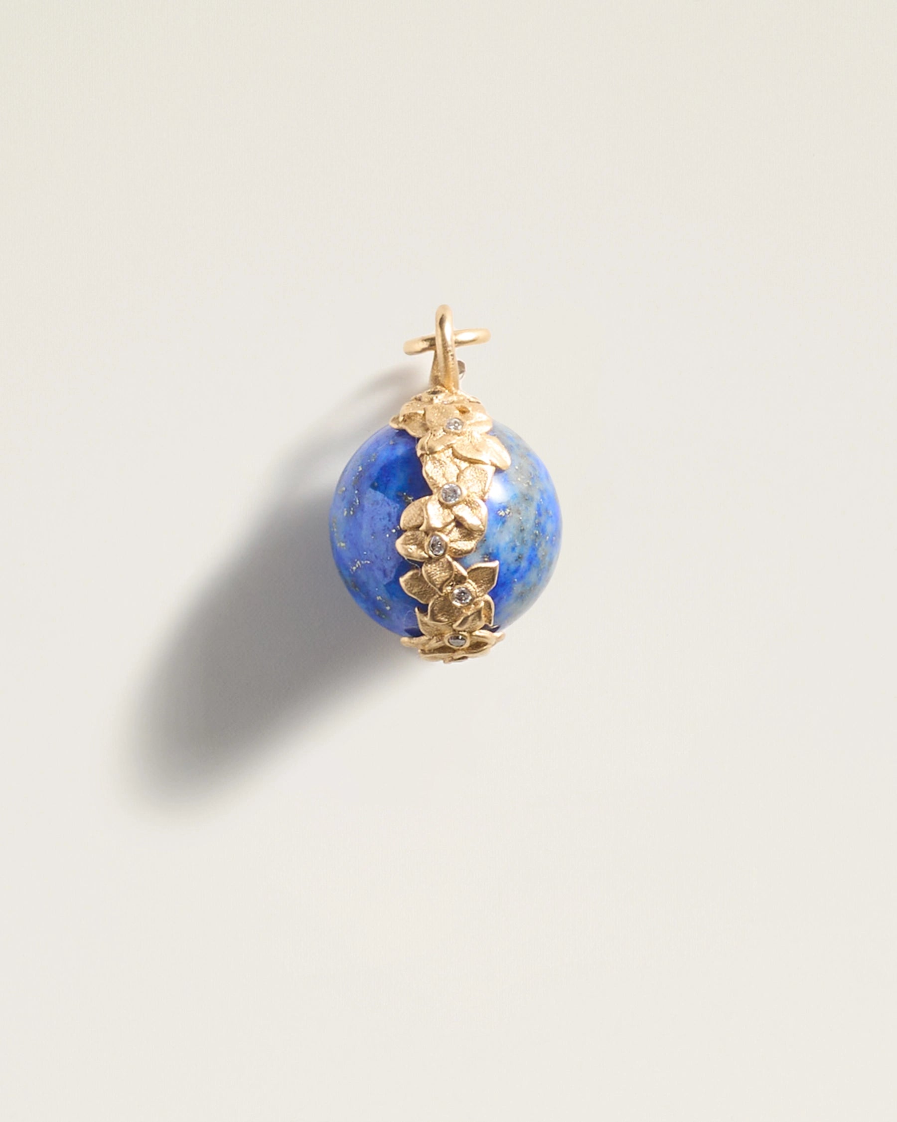 The Garden Pendant in Lapis Lazuli