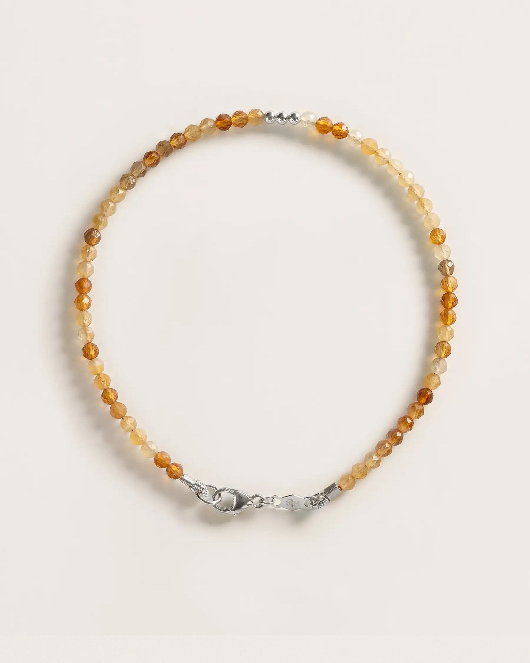 The November Birthstone Energy Bracelet — Citrine