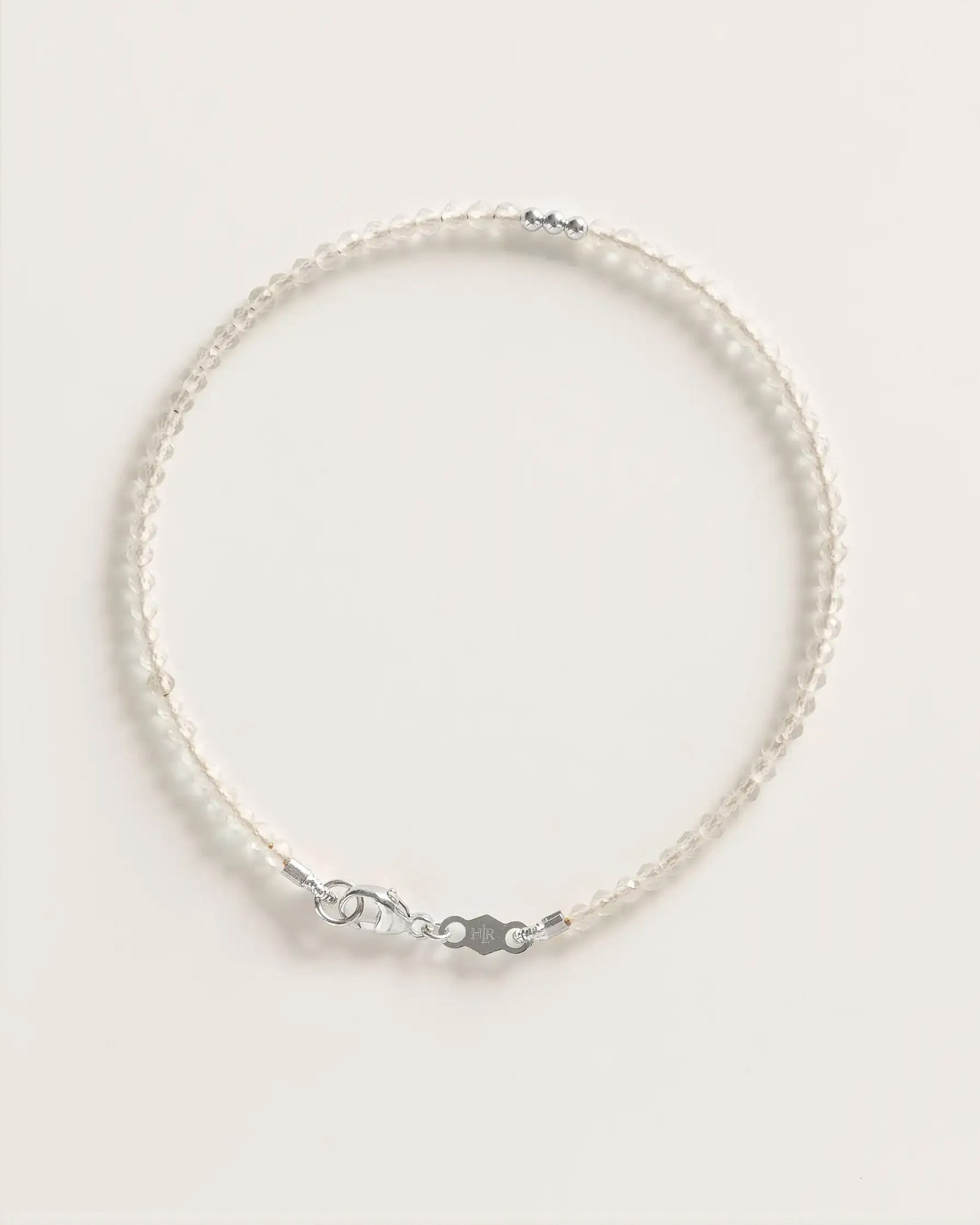 The April Birthstone Energy Bracelet — Clear Quartz