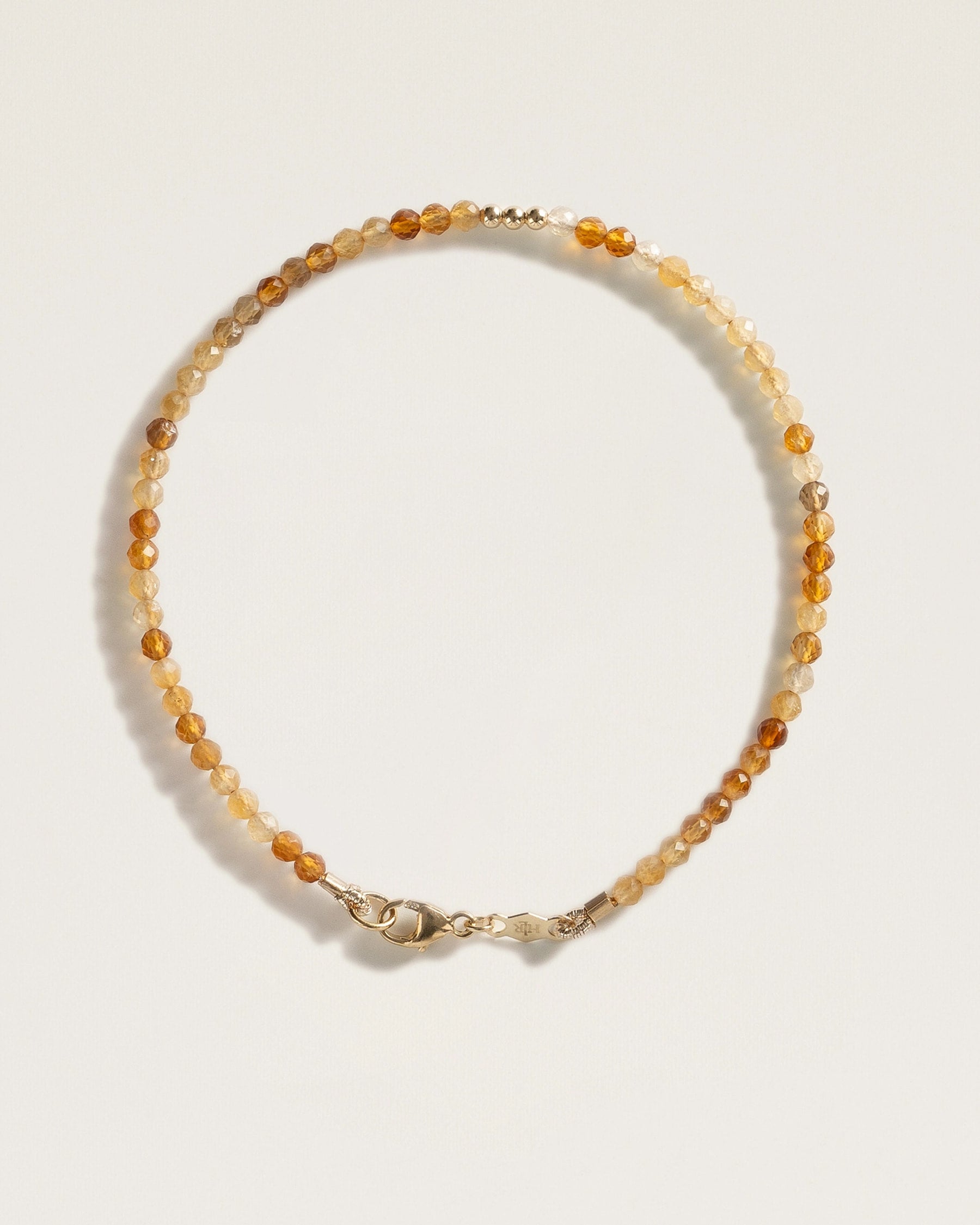 The November Birthstone Energy Bracelet — Citrine