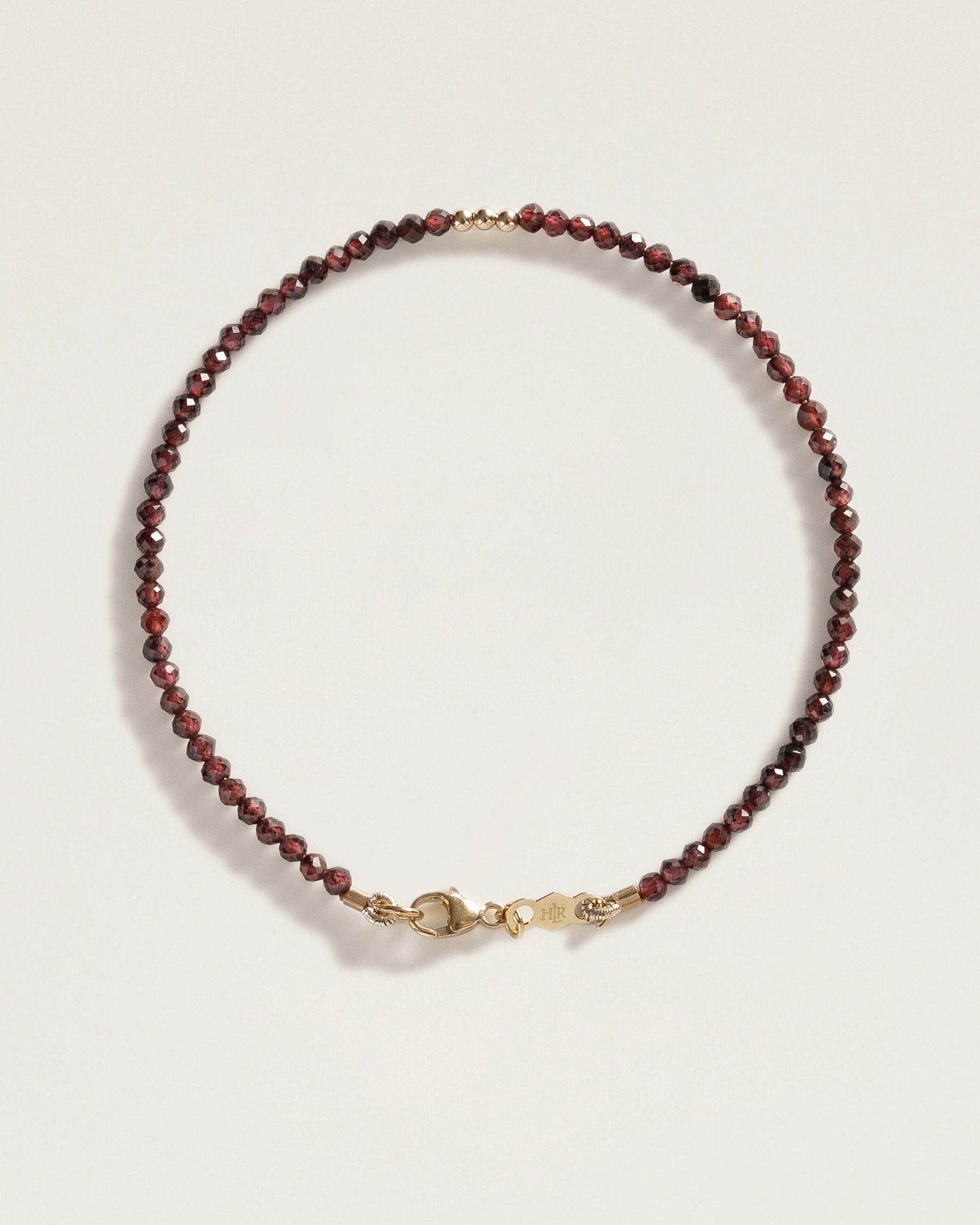 The January Birthstone Energy Bracelet — Garnet