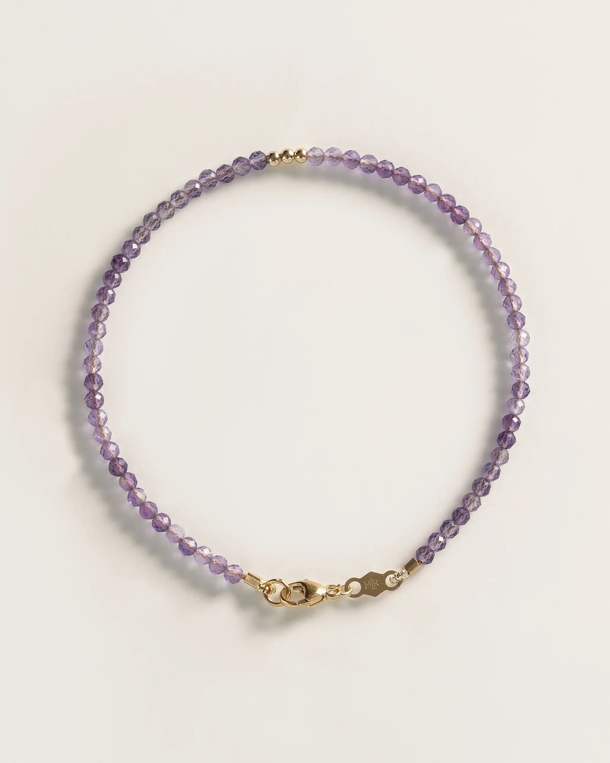 The February Birthstone Energy Bracelet — Amethyst