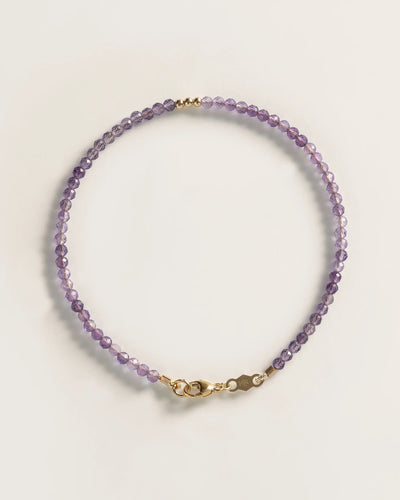 The February Birthstone Energy Bracelet — Amethyst