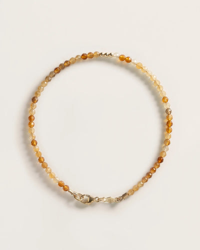 The November Birthstone Energy Bracelet — Citrine