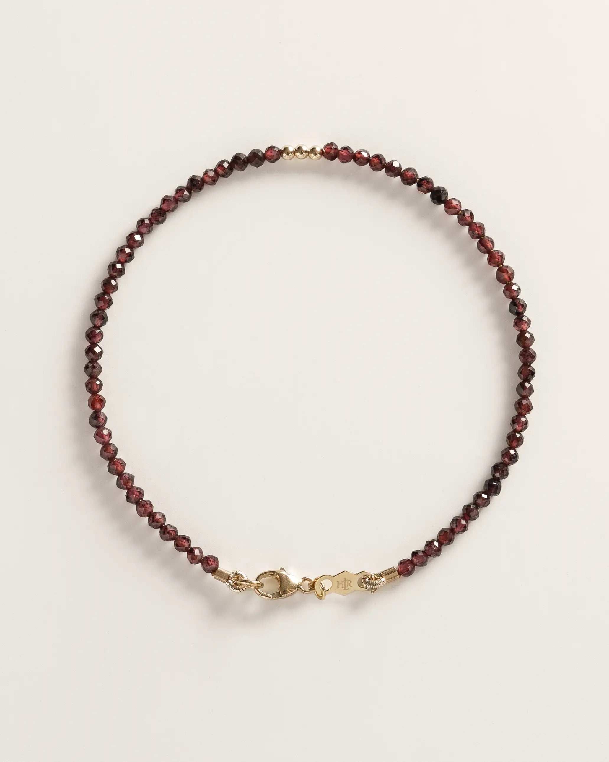 The January Birthstone Energy Bracelet — Garnet