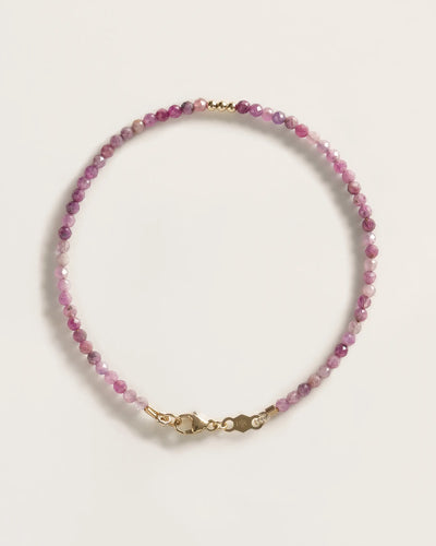 The July Birthstone Energy Bracelet — Ruby