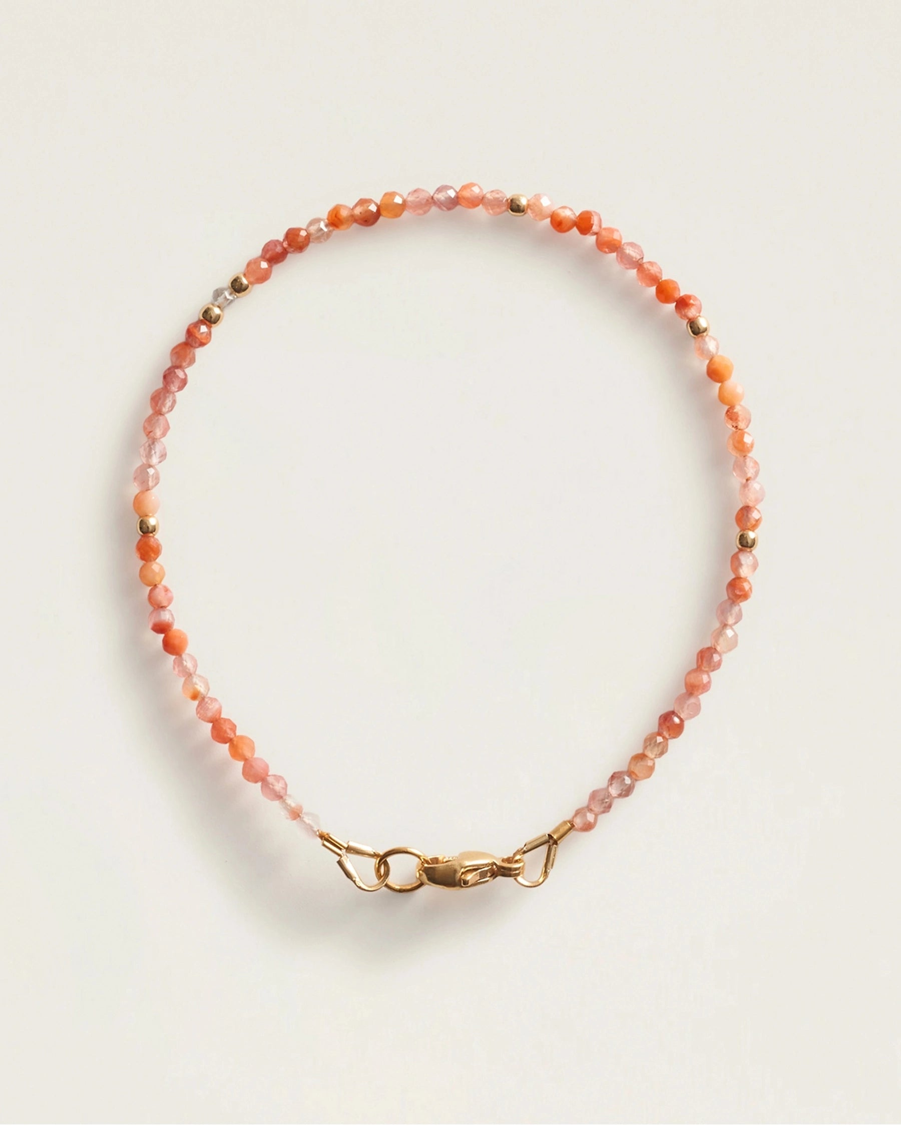 The Seeds of Inner Fire Bracelet — Carnelian