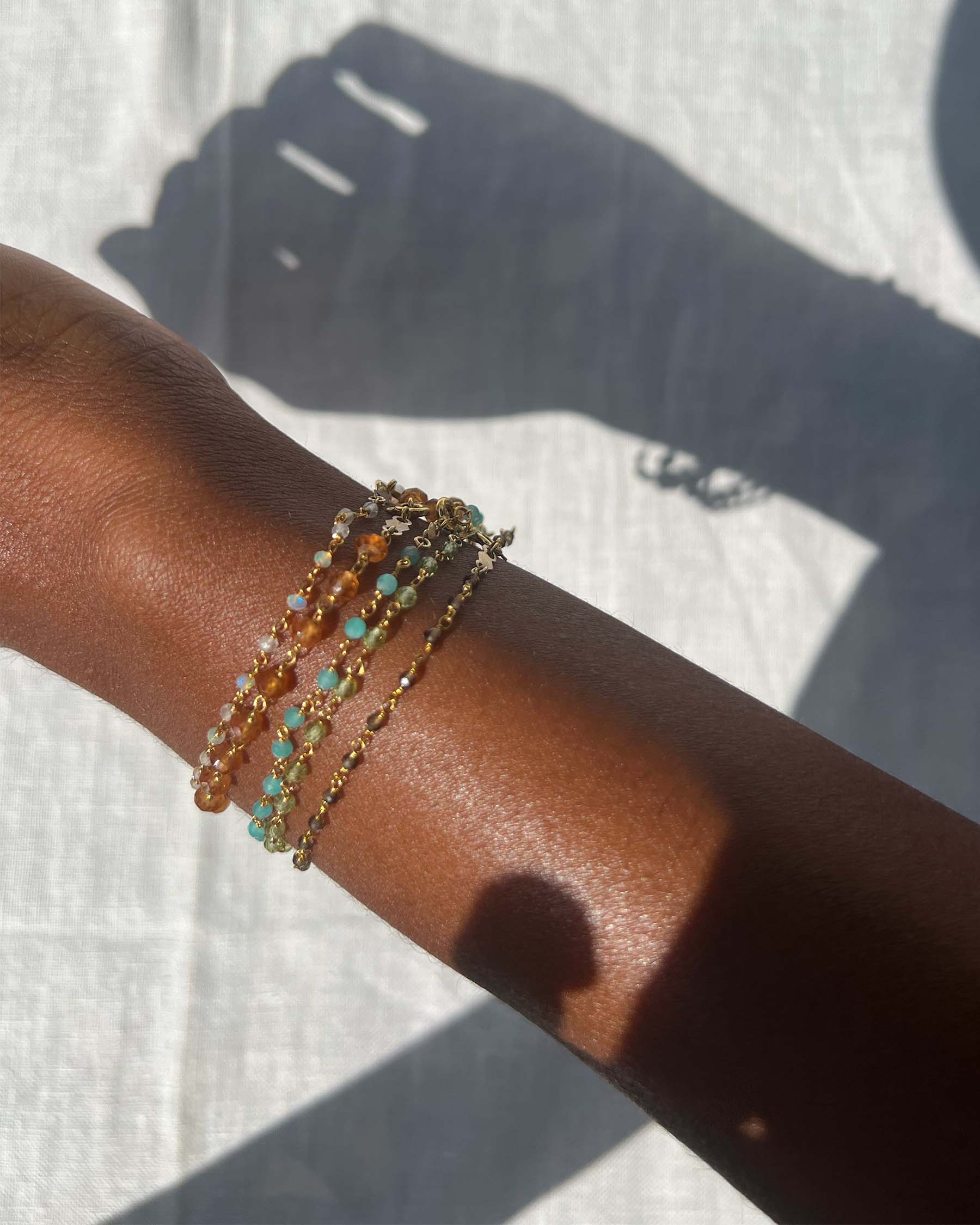 The Sacred Layer of Intuition Bracelet