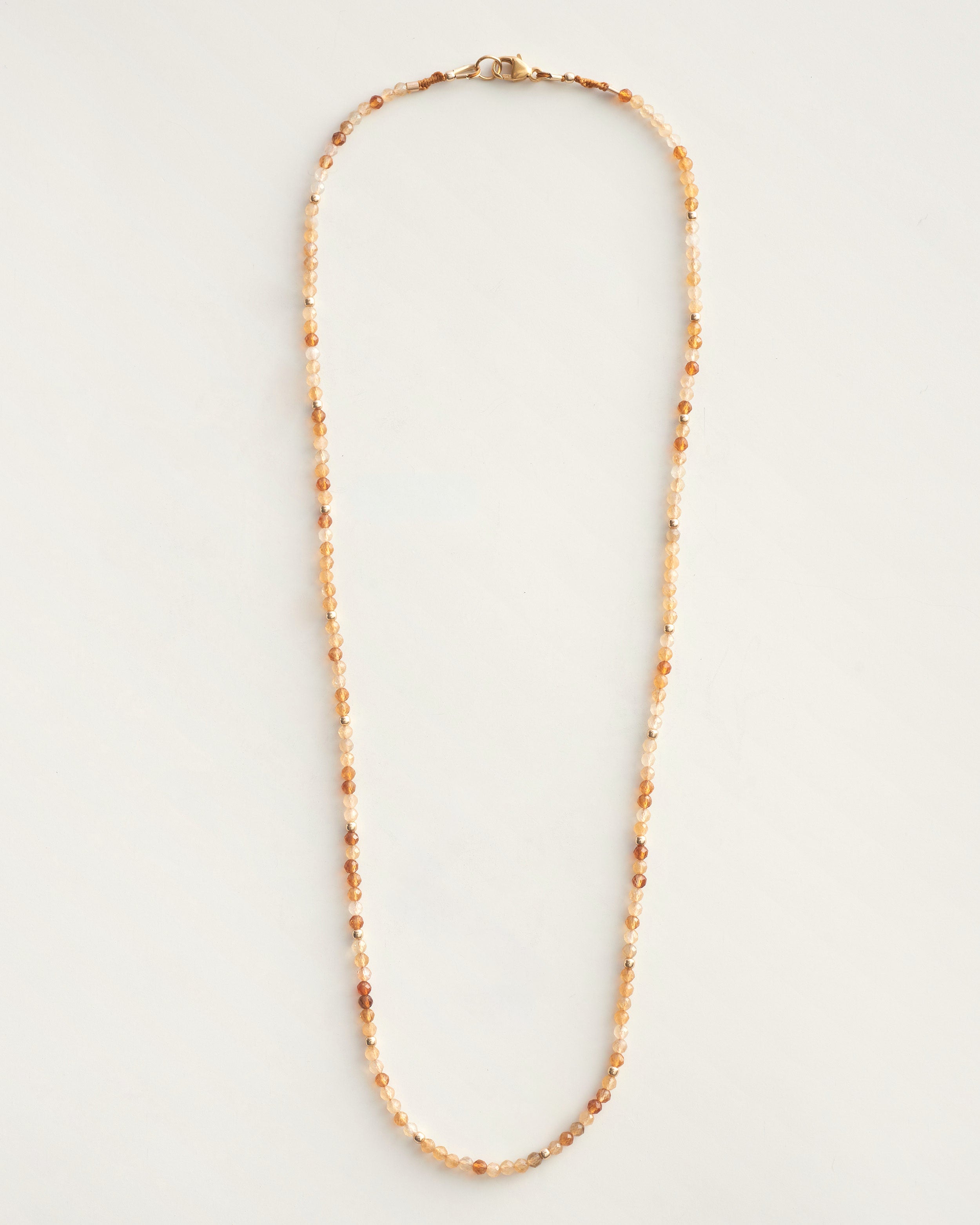 The Seeds of Abundance Necklace — Citrine