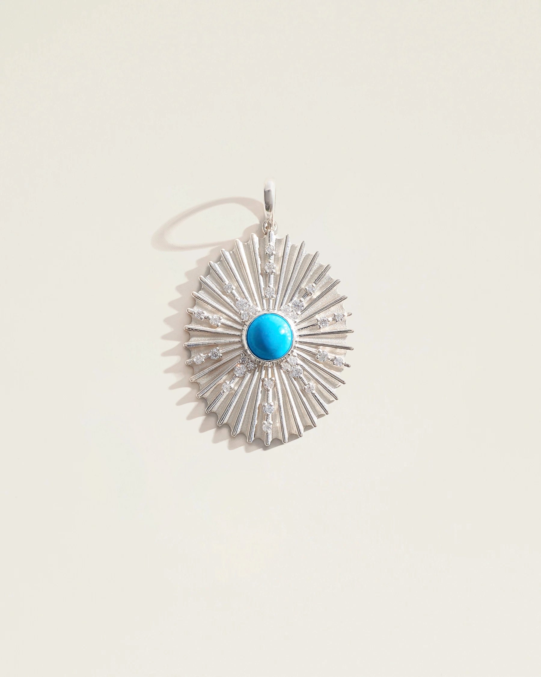 The December Birthstone Supernova Pendant — Turquoise