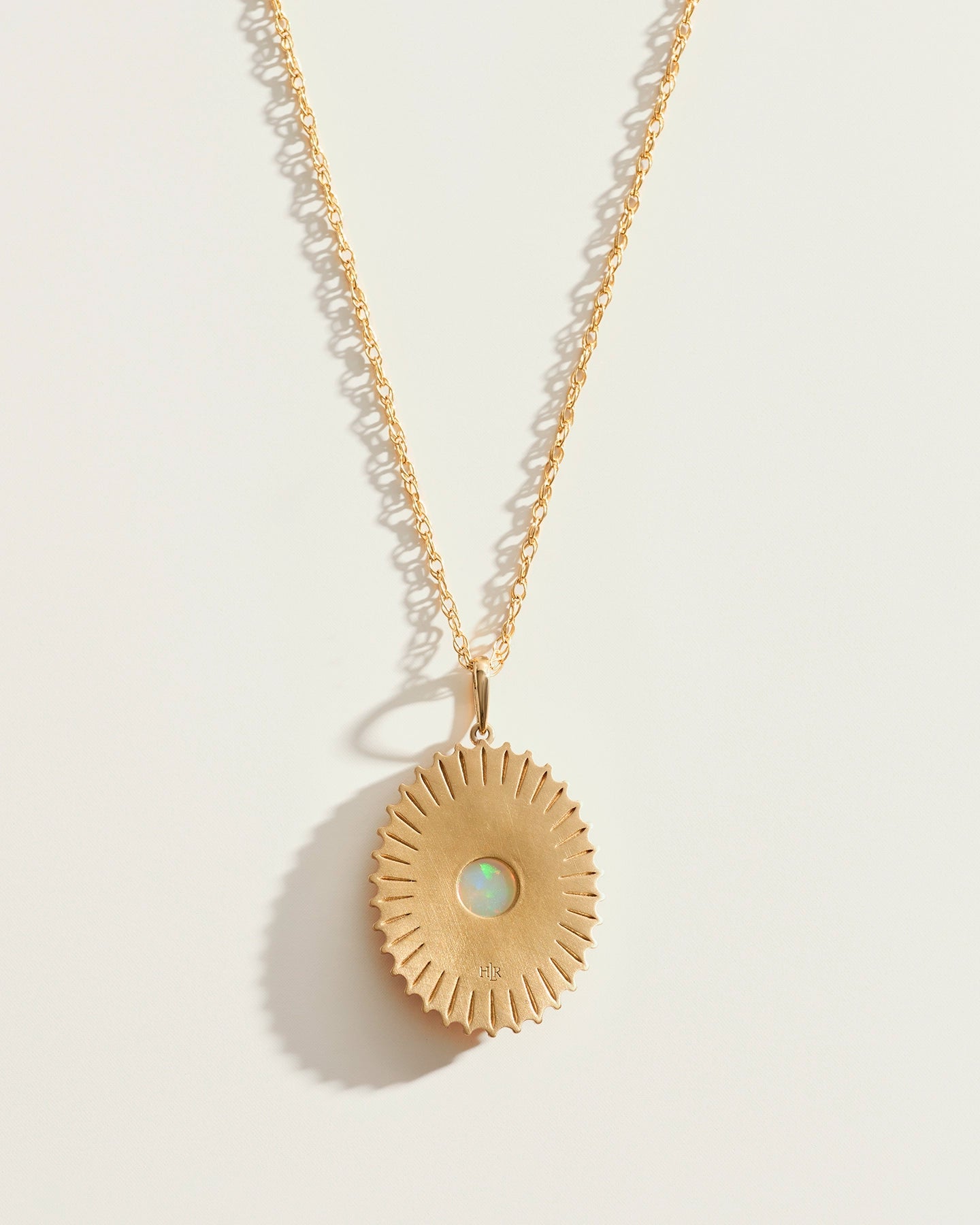 The October Birthstone Supernova Pendant — Opal