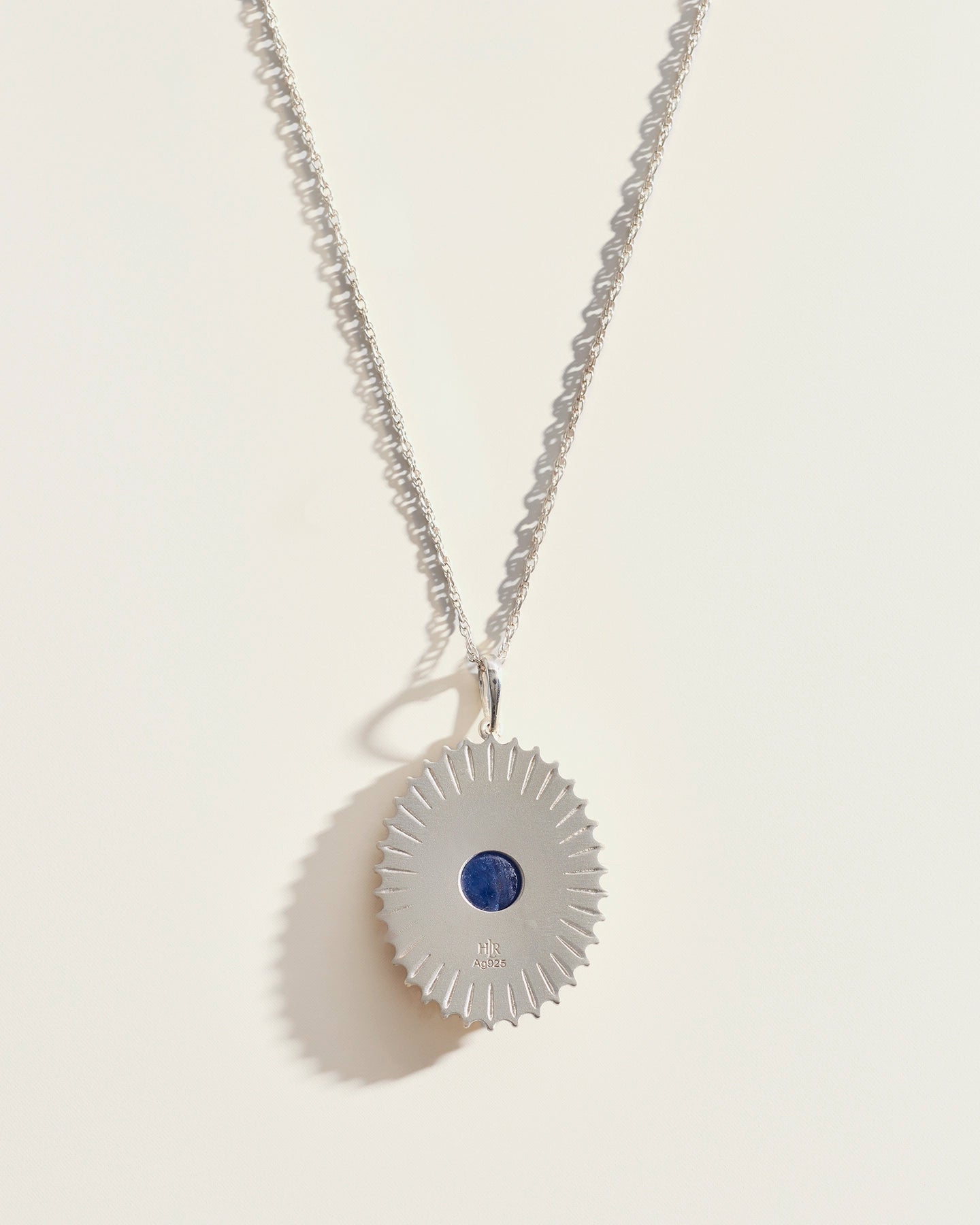 The September Birthstone Supernova Pendant — Sapphire