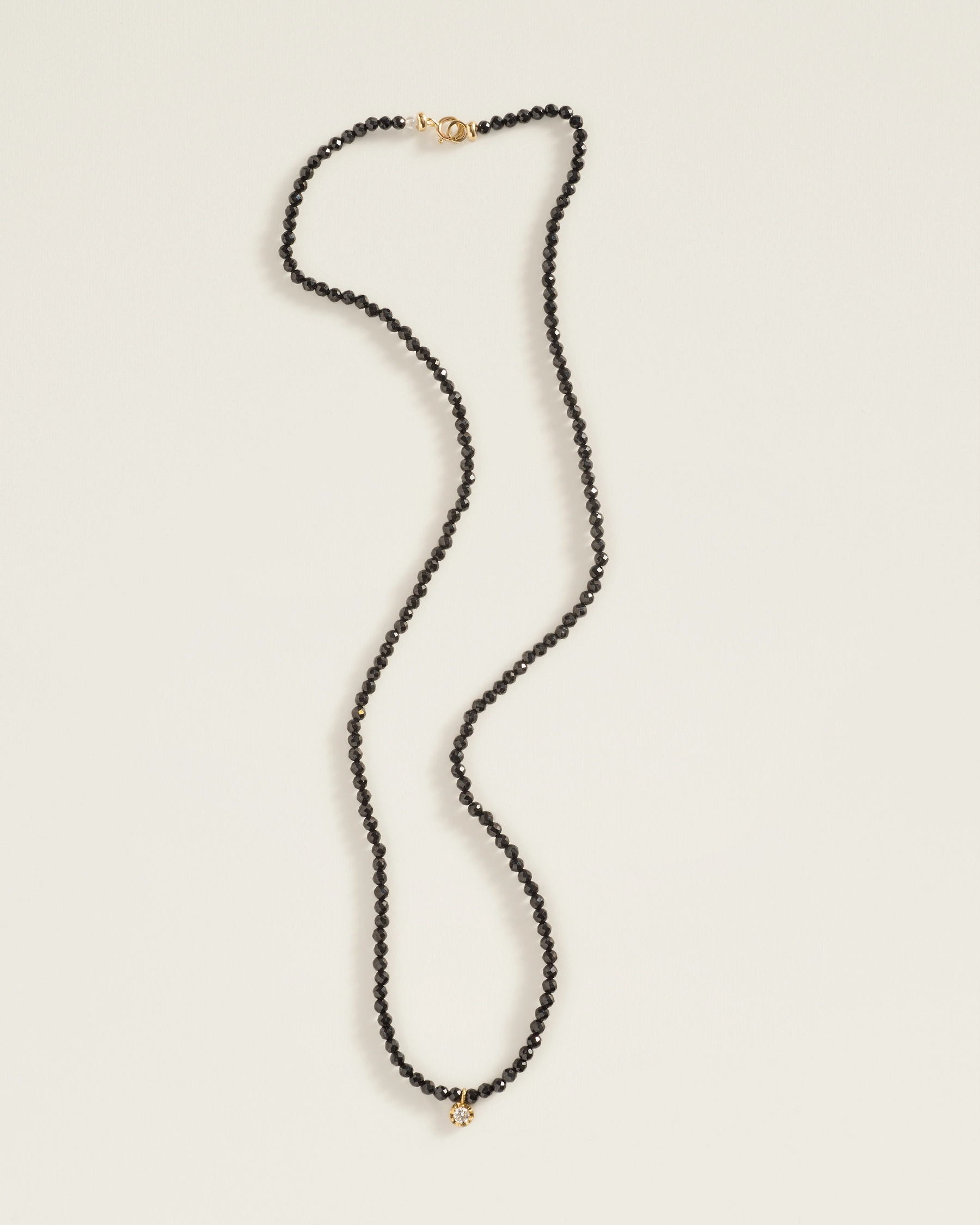 The Amulet Choker in Black Tourmaline