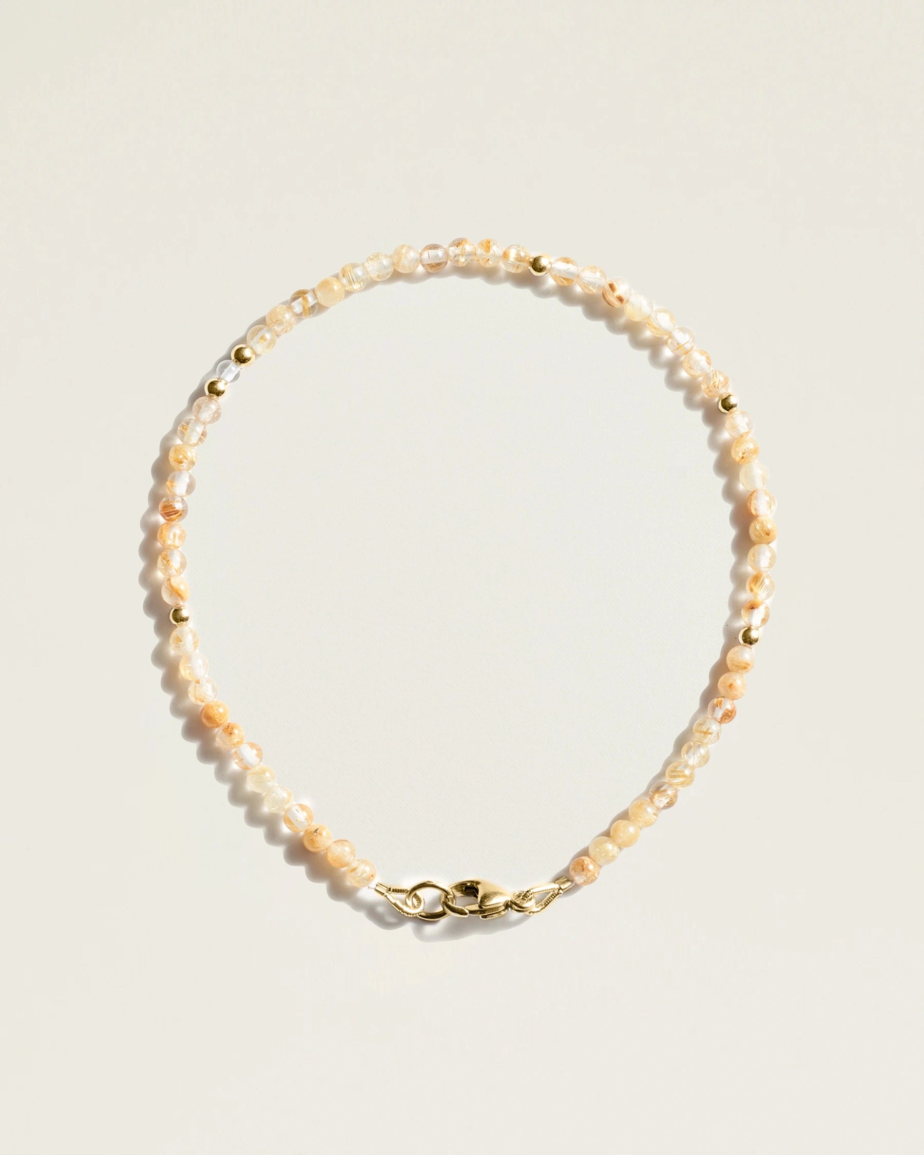 The Seeds of Expansion Bracelet — Golden Rutilated Quartz