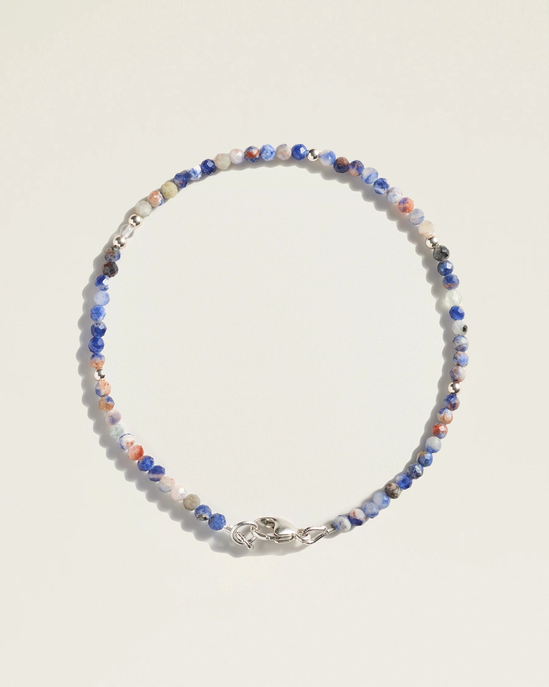 The Seeds of Self Trust Bracelet — Sunset Sodalite