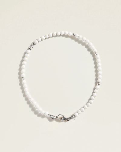 The Seeds of Belonging Bracelet — White Fossil Jasper