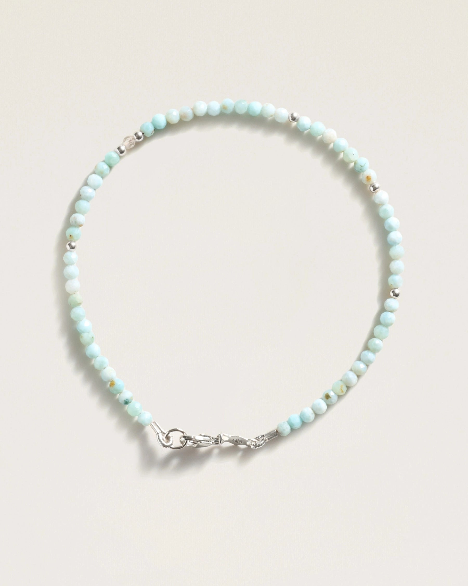 The Seeds of Flow Bracelet — Larimar