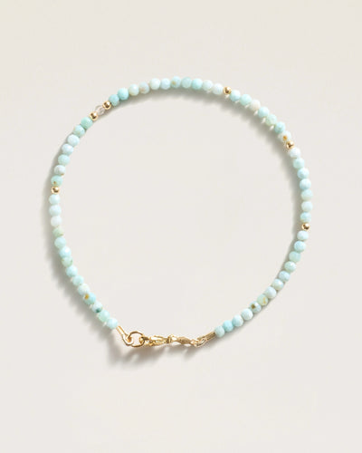 The Seeds of Flow Bracelet — Larimar