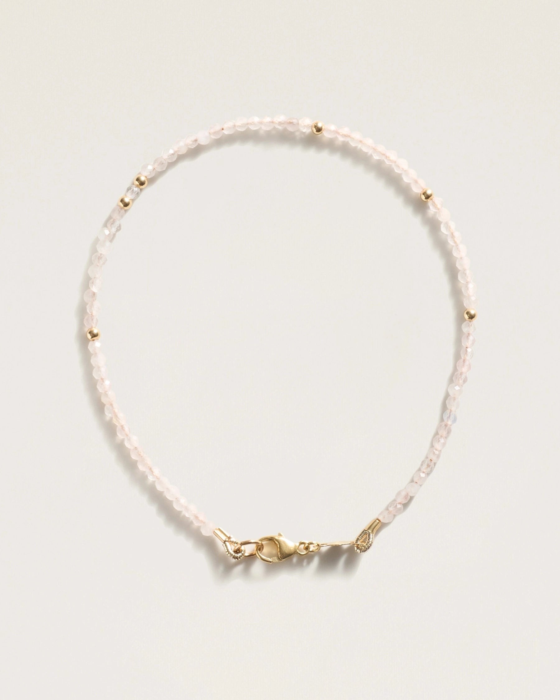 The Seeds of Love Bracelet — Rose Quartz