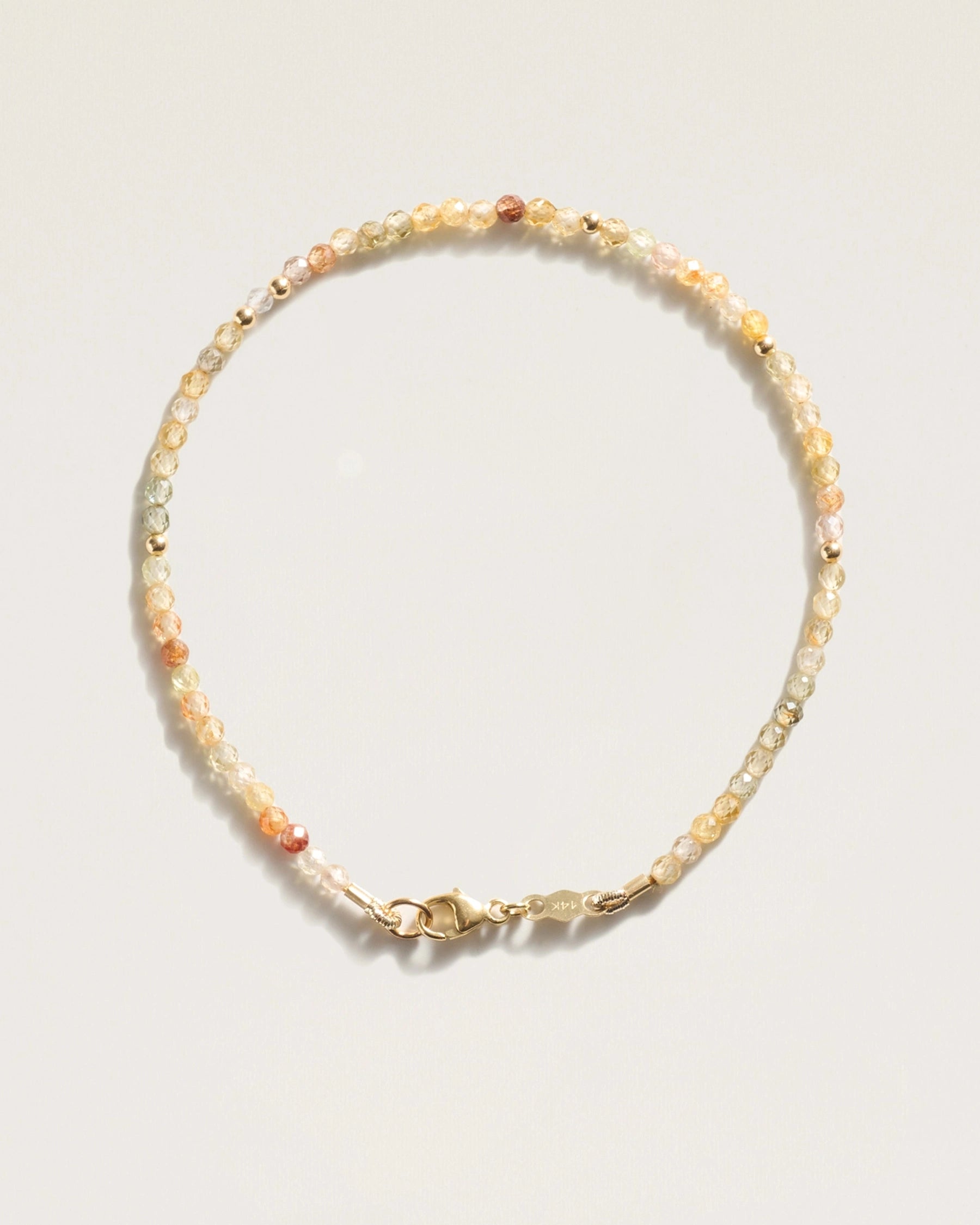 The Seeds of Resilience Bracelet — Zircon