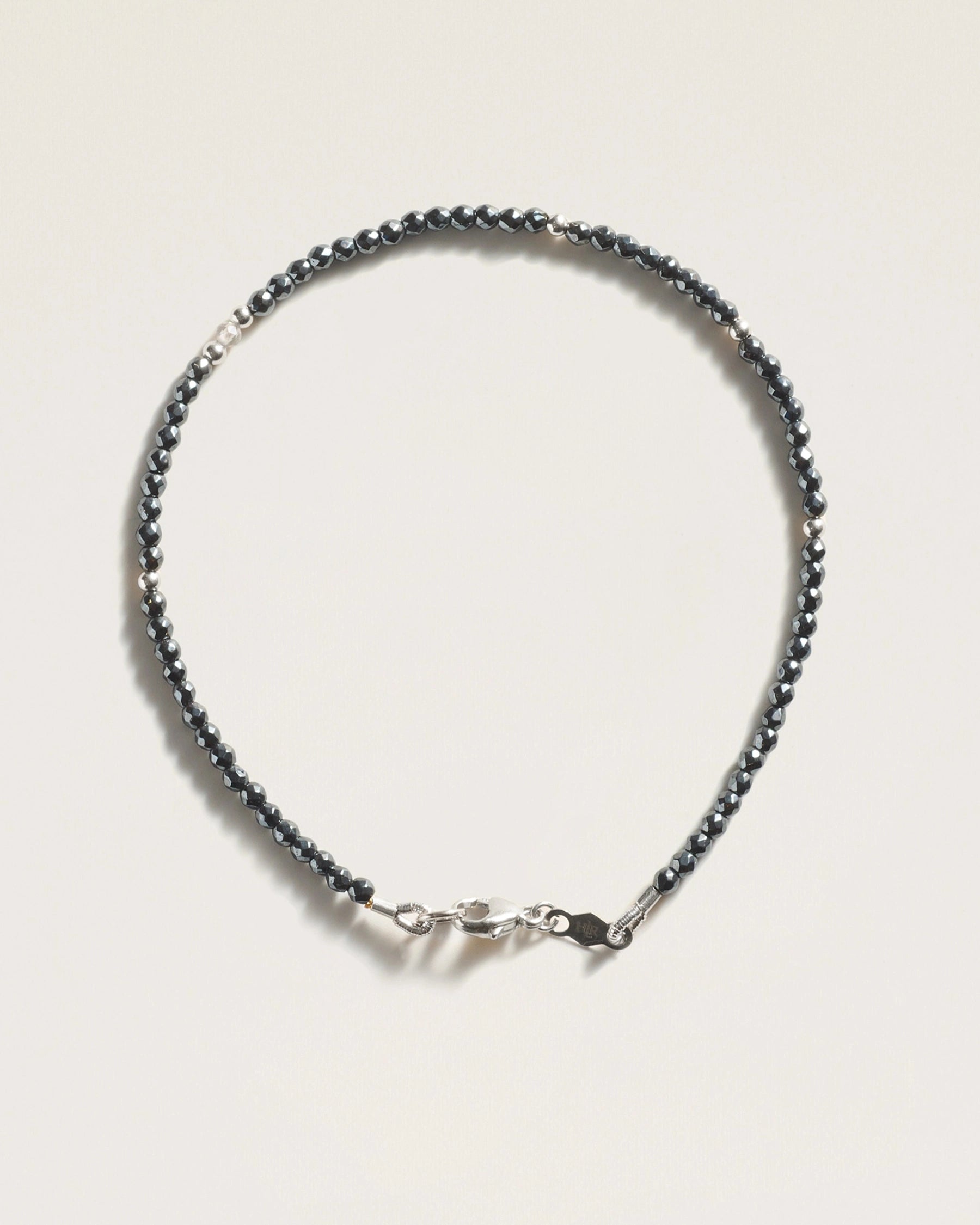 The Seeds of Stability Bracelet — Hematite