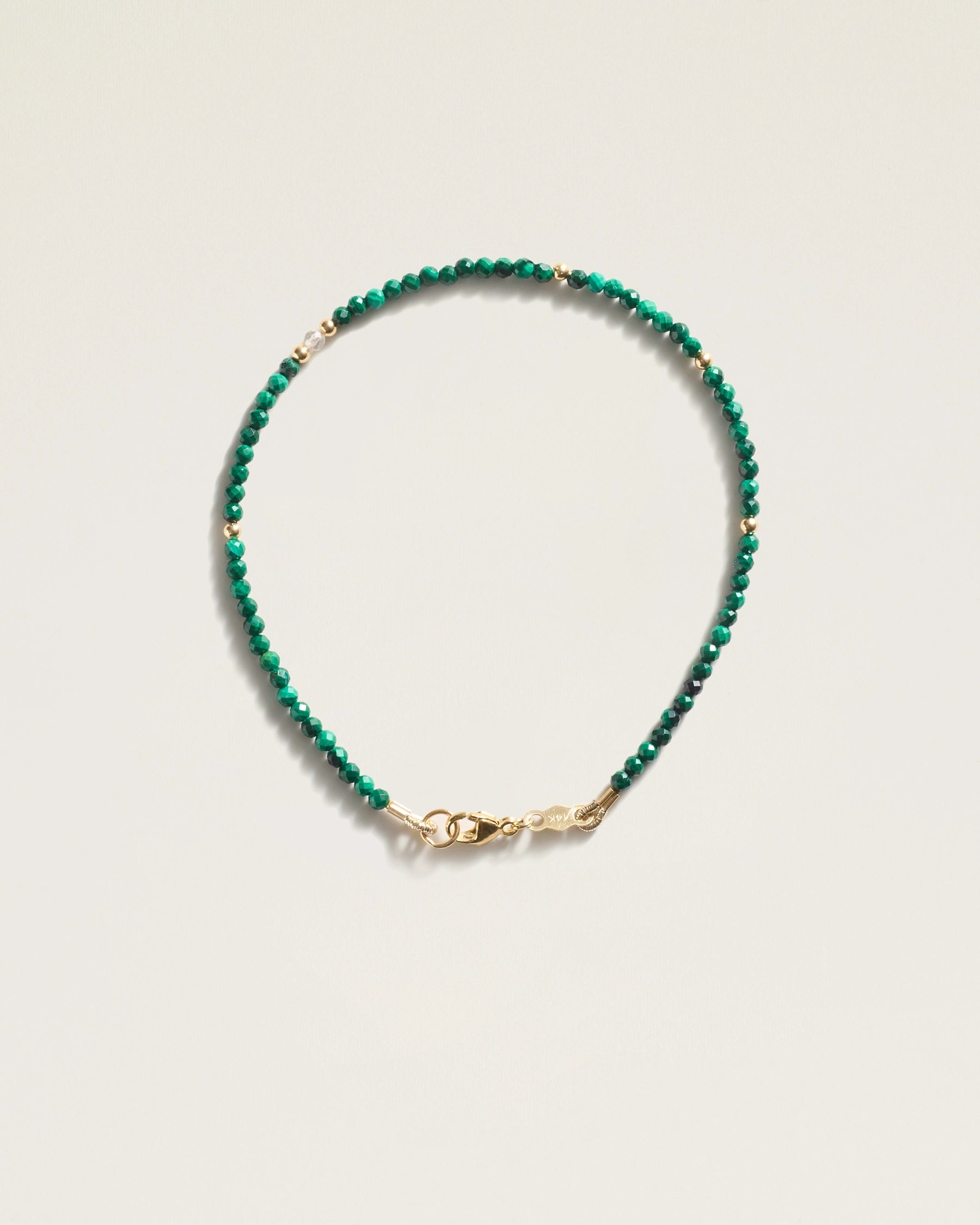 The Seeds of Awakening Bracelet — Malachite