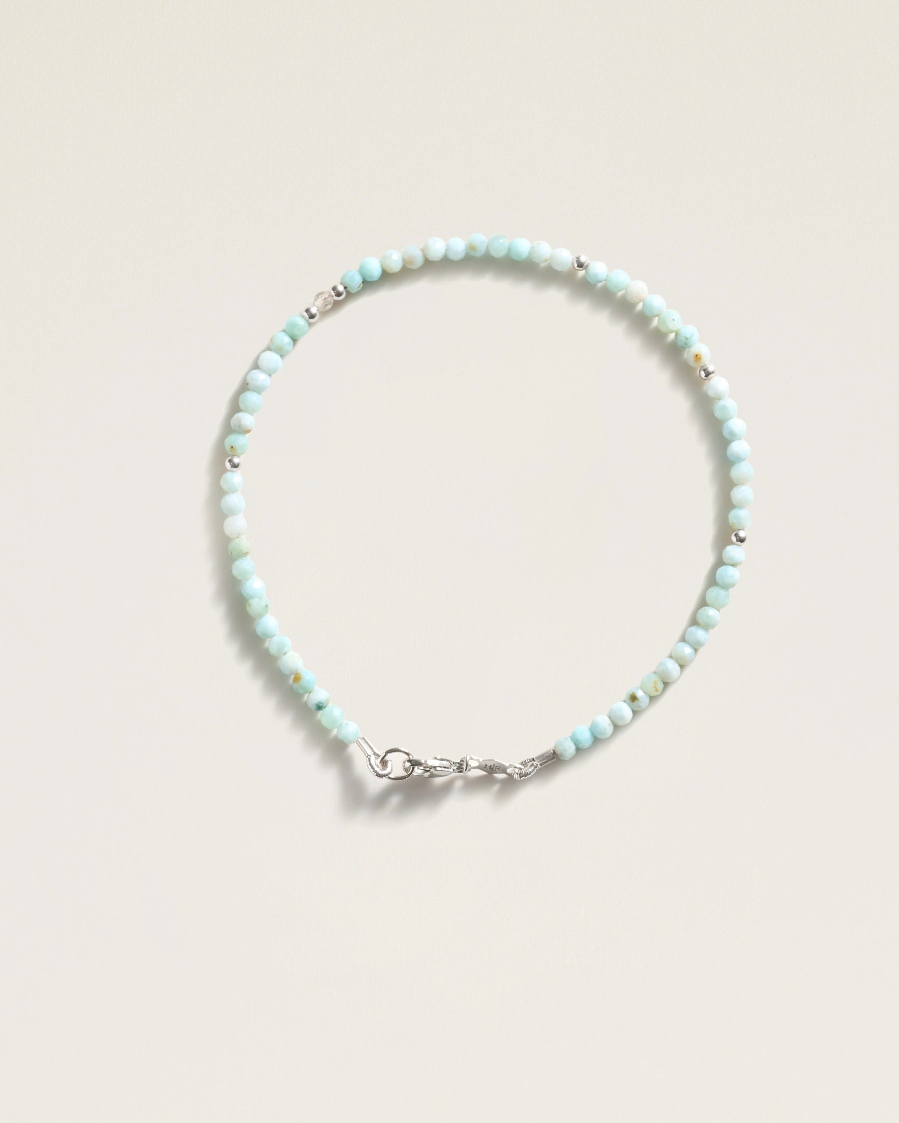 The Seeds of Flow Bracelet — Larimar