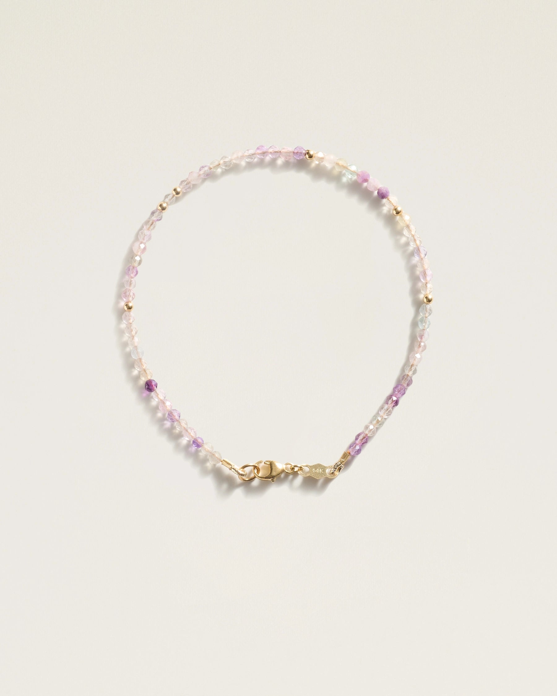 The Seeds of Focus Bracelet — Fluorite