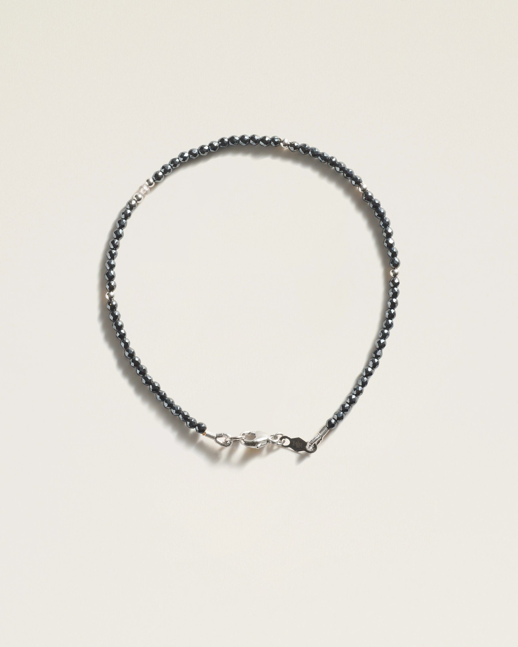 The Seeds of Stability Bracelet — Hematite