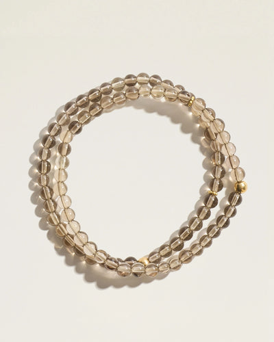 The Classic Bracelet in Smoky Quartz