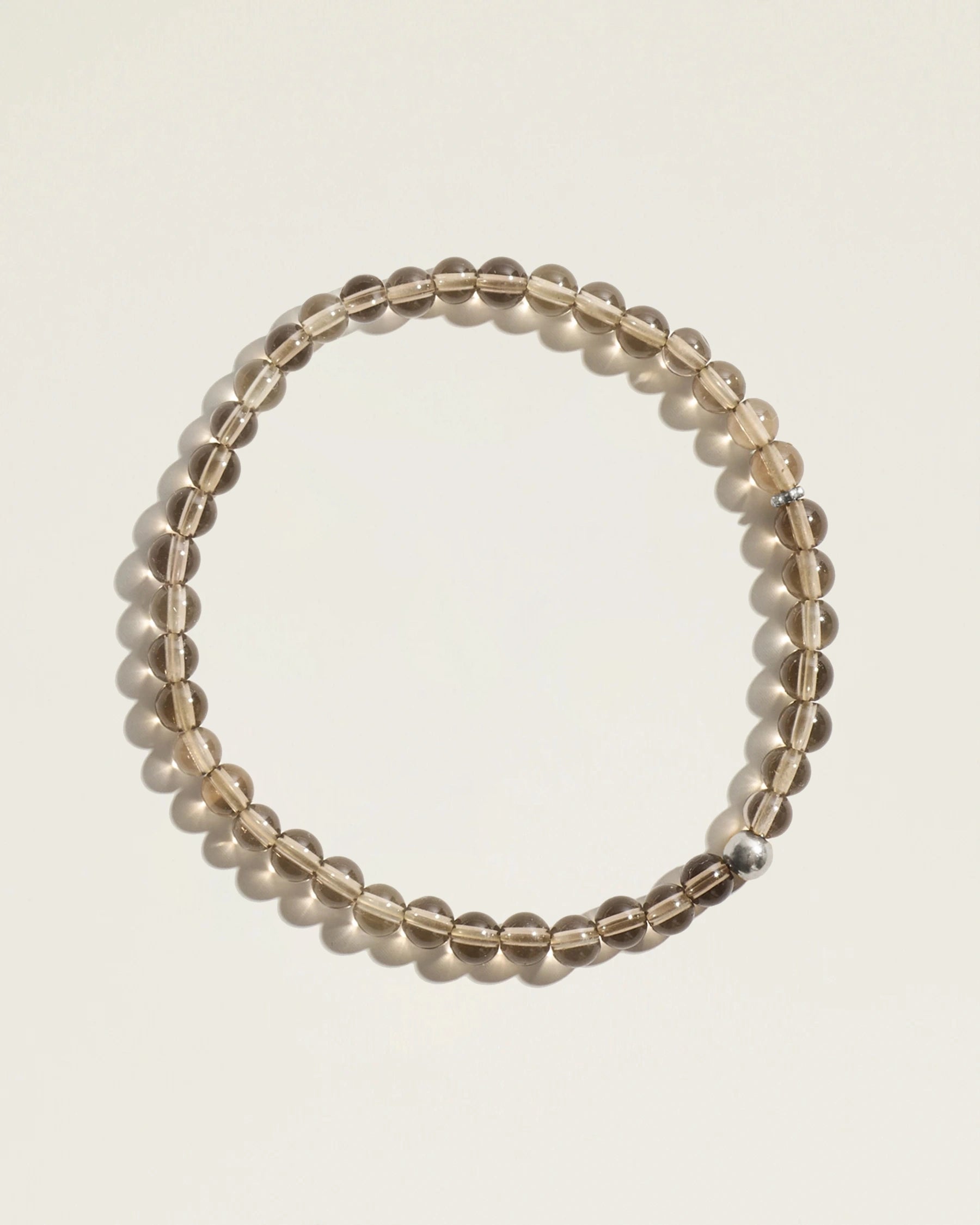 The Classic Bracelet in Smoky Quartz