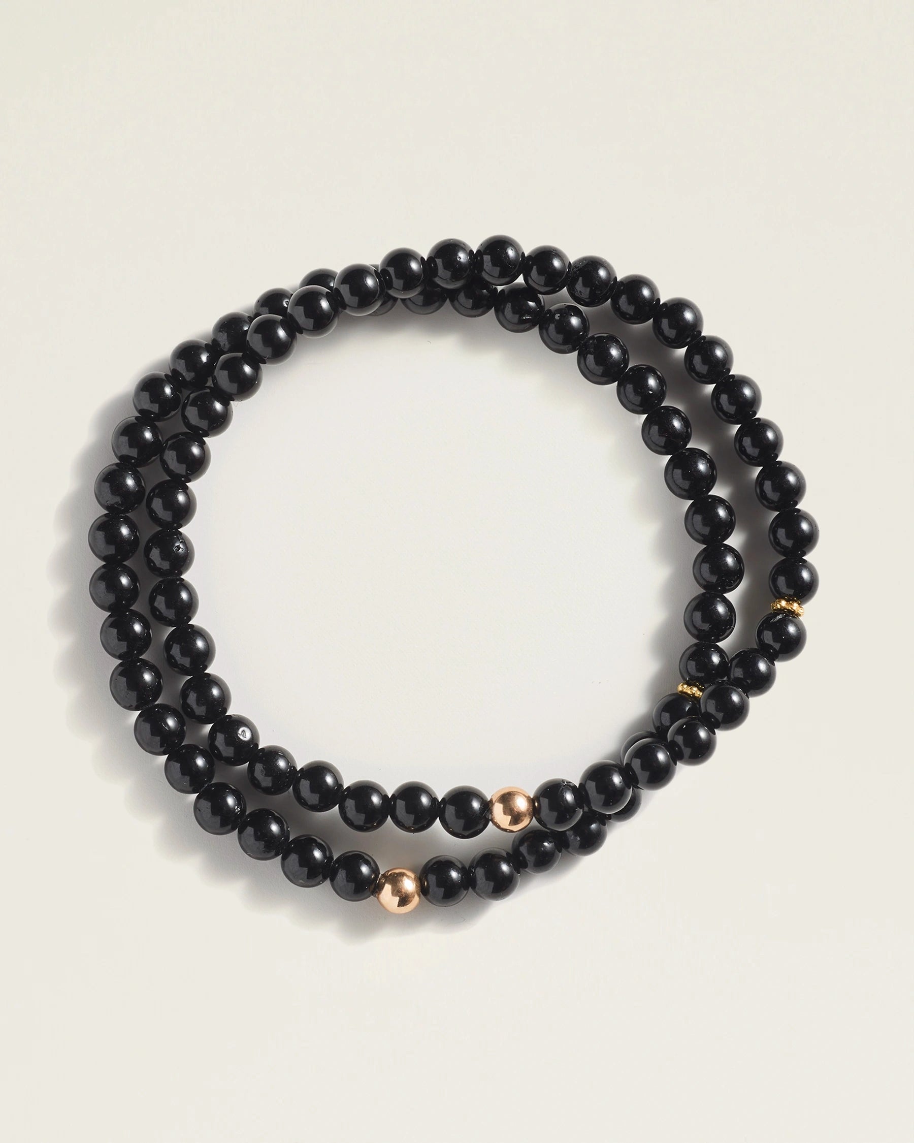The Classic Bracelet in Black Tourmaline