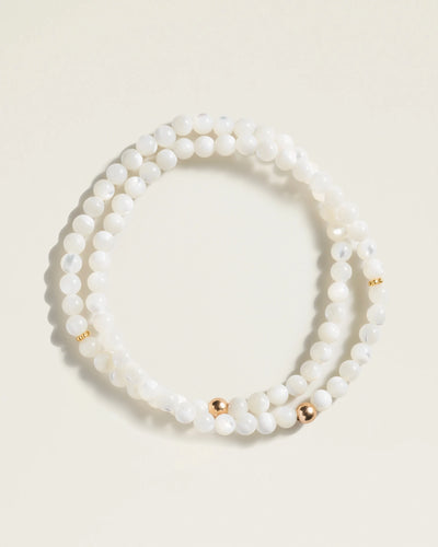 The Classic Bracelet in Mother of Pearl