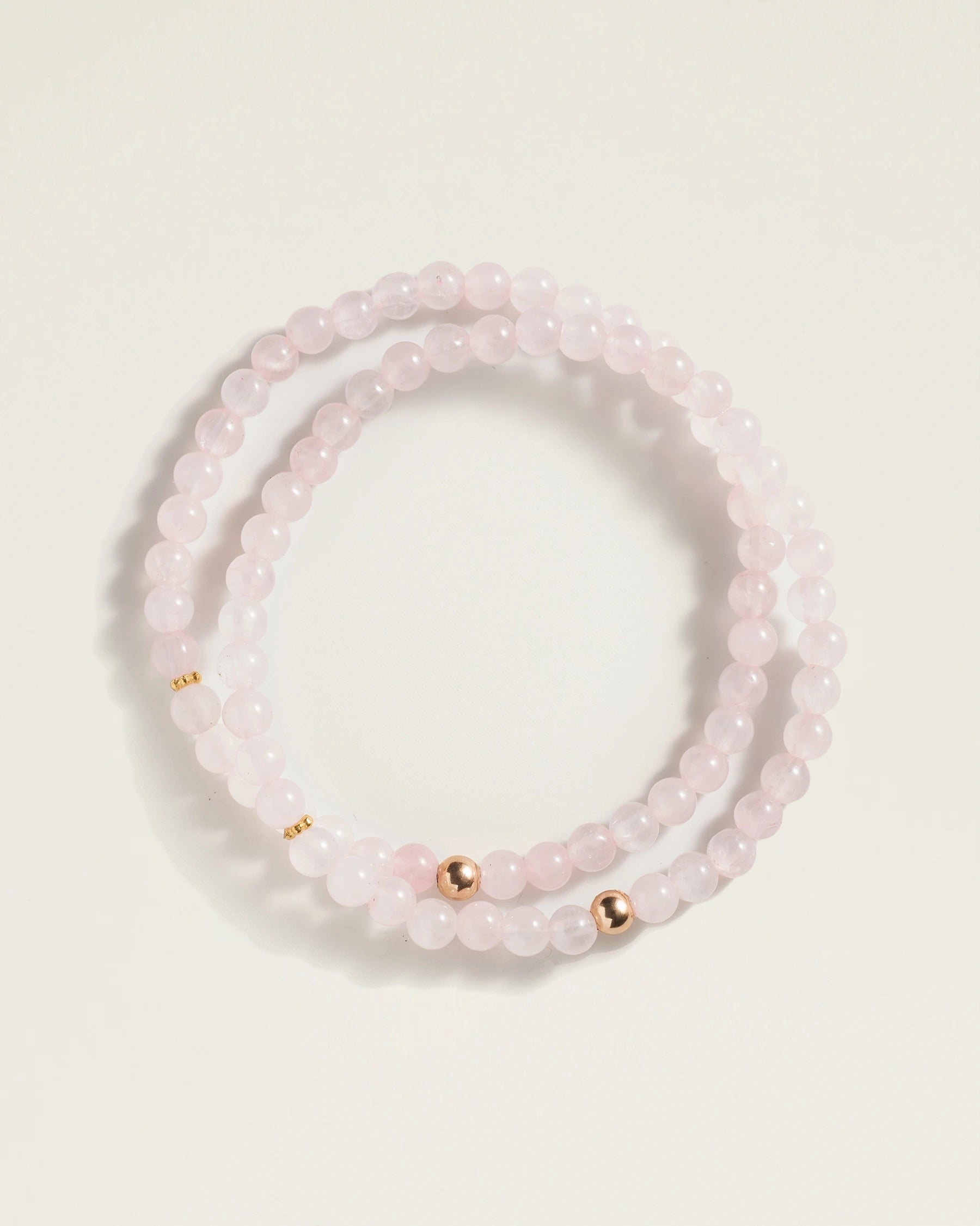 The Classic Bracelet in Rose Quartz