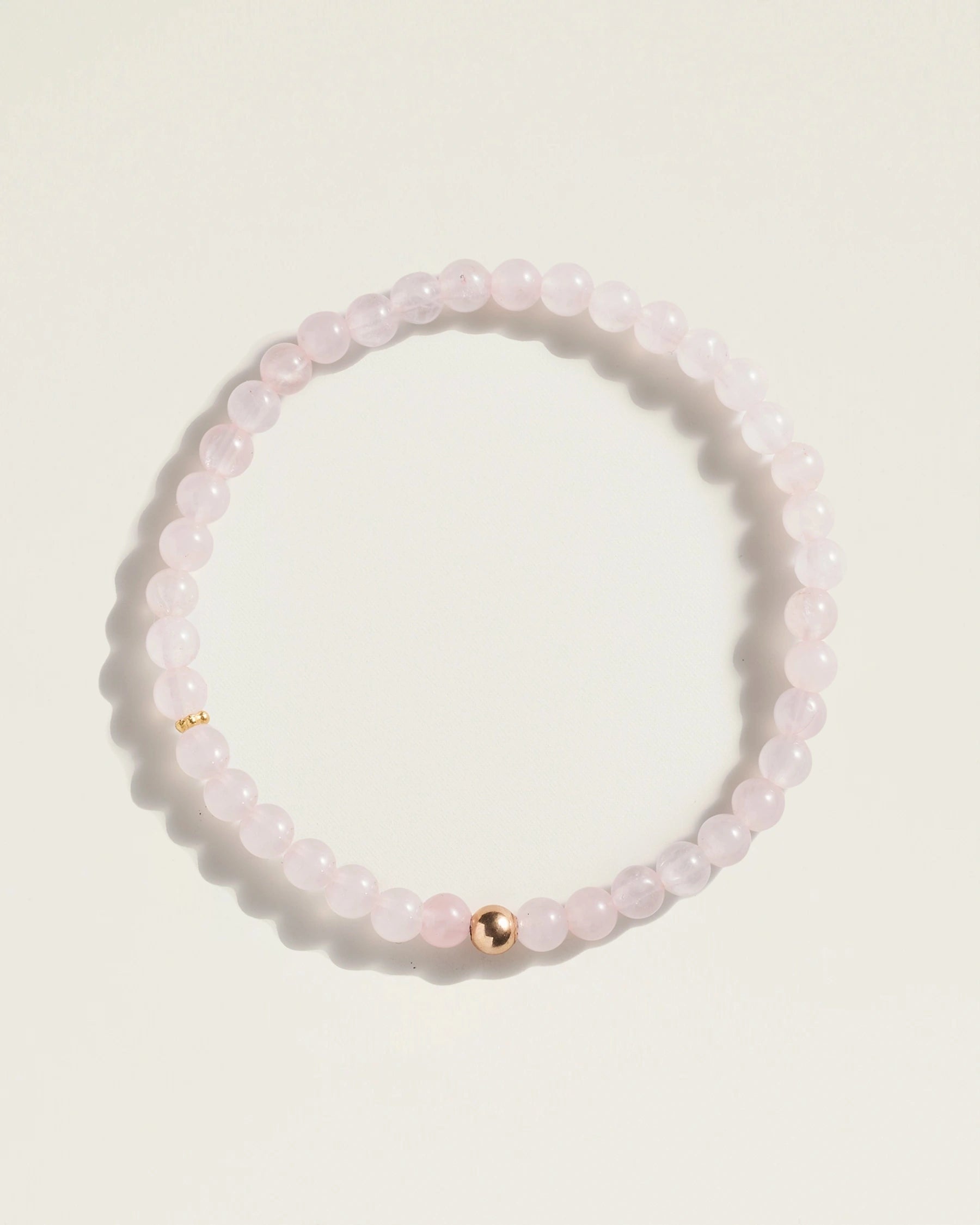 The Classic Bracelet in Rose Quartz