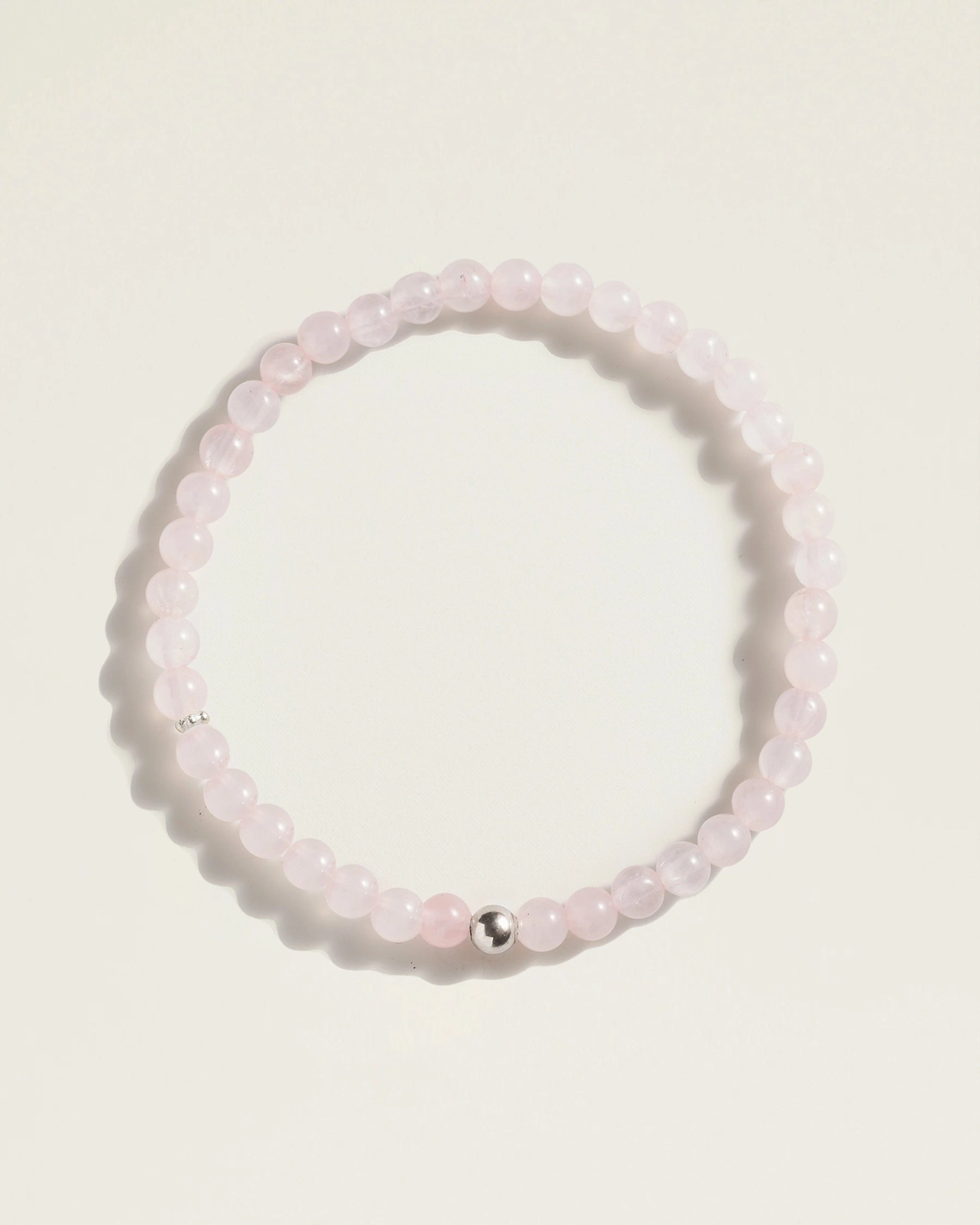 The Classic Bracelet in Rose Quartz