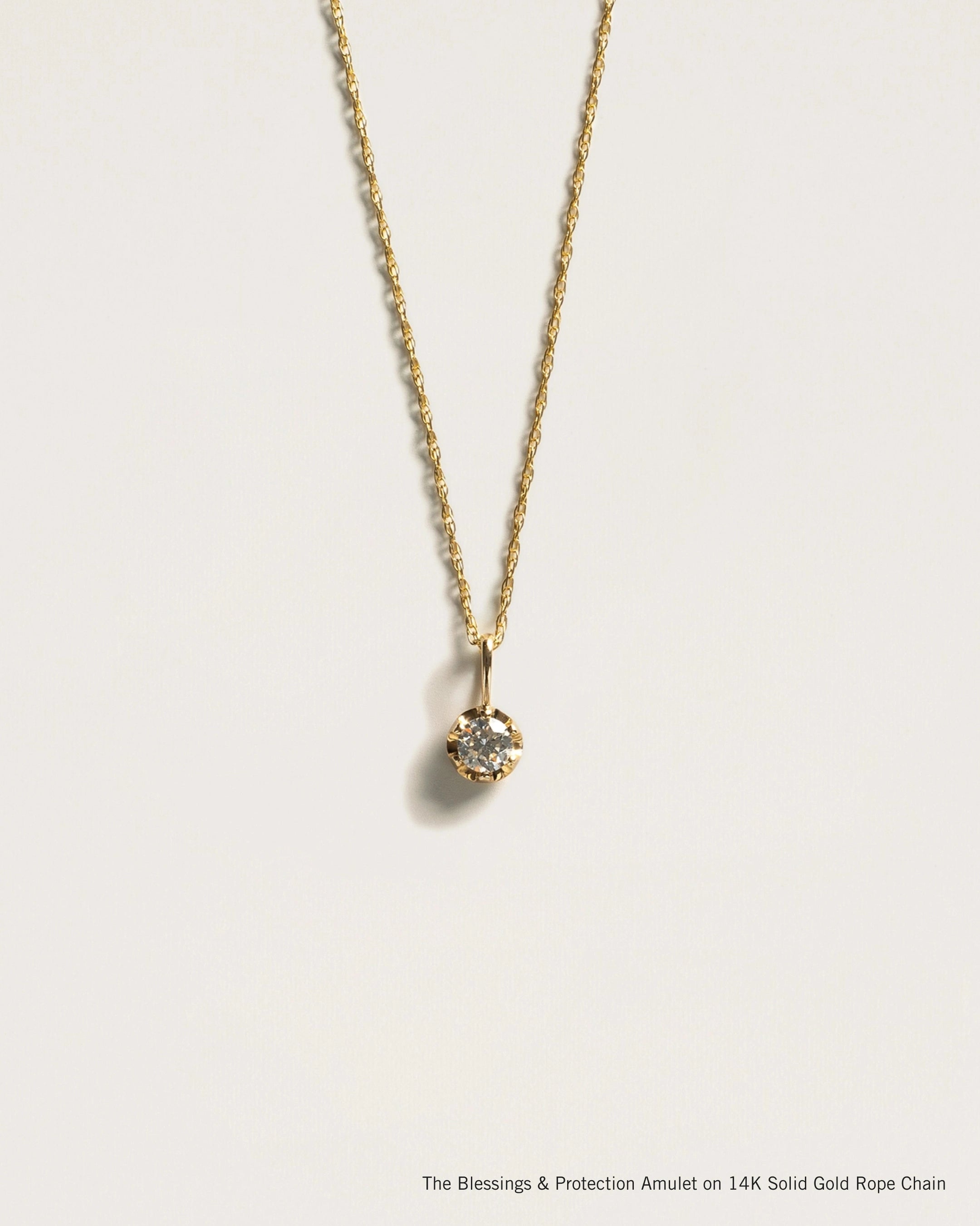 The April Birthstone Protection Amulet – Diamond