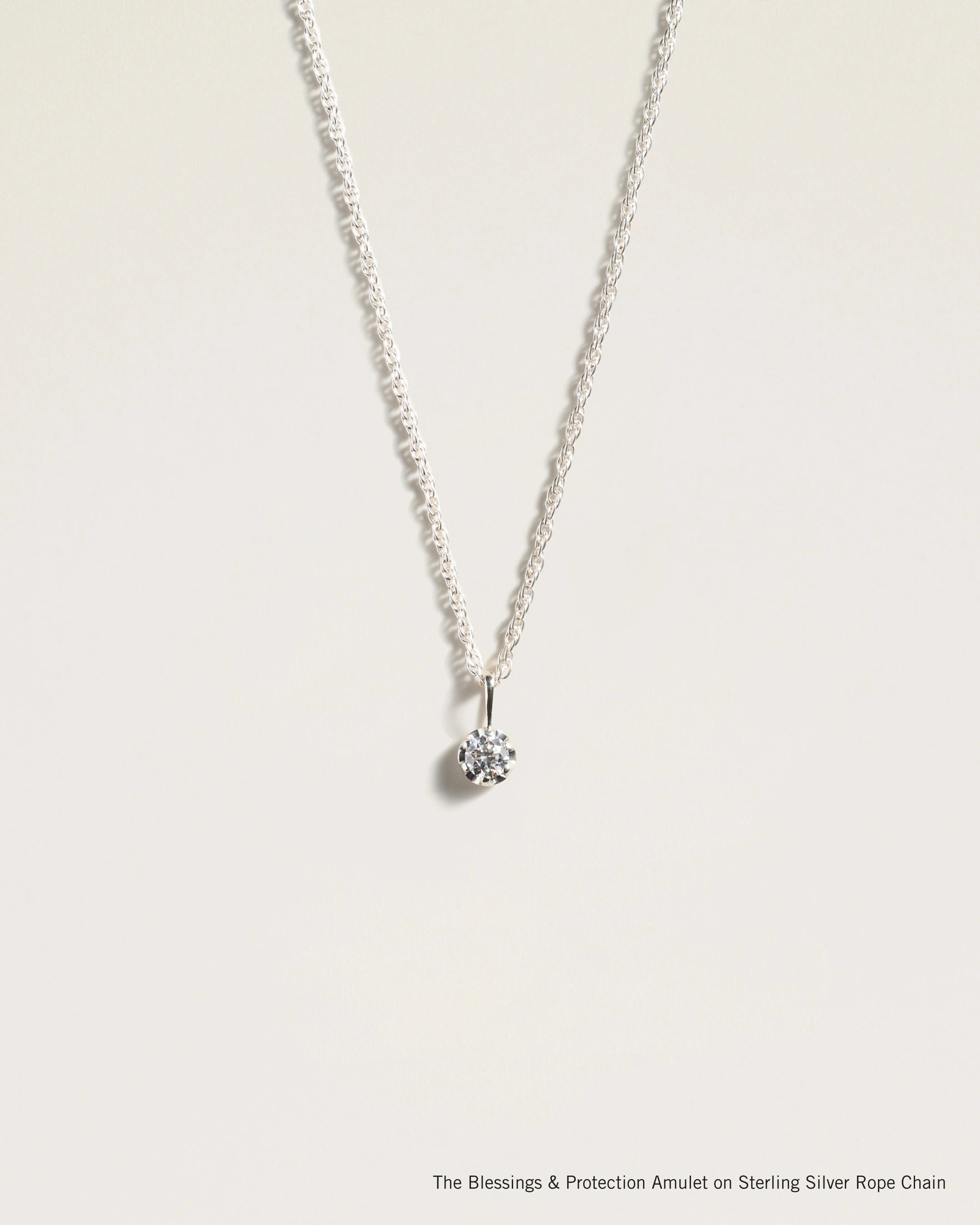 The April Birthstone Protection Amulet – Diamond