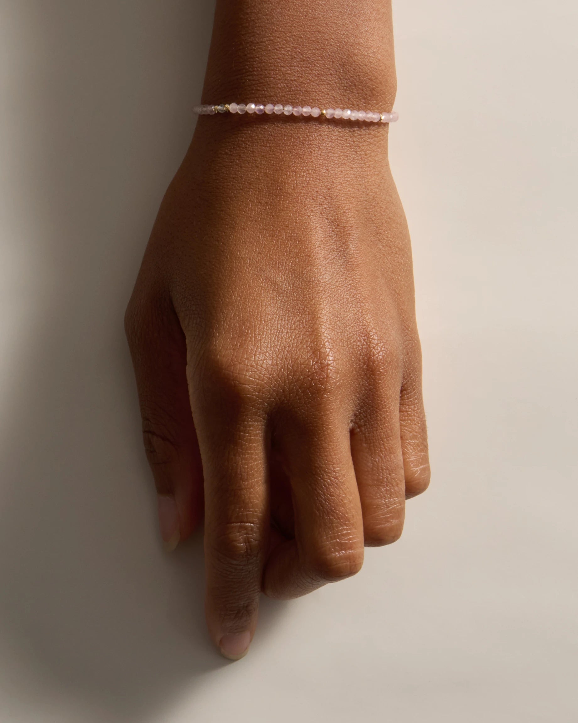 The Seeds of Love Bracelet — Rose Quartz
