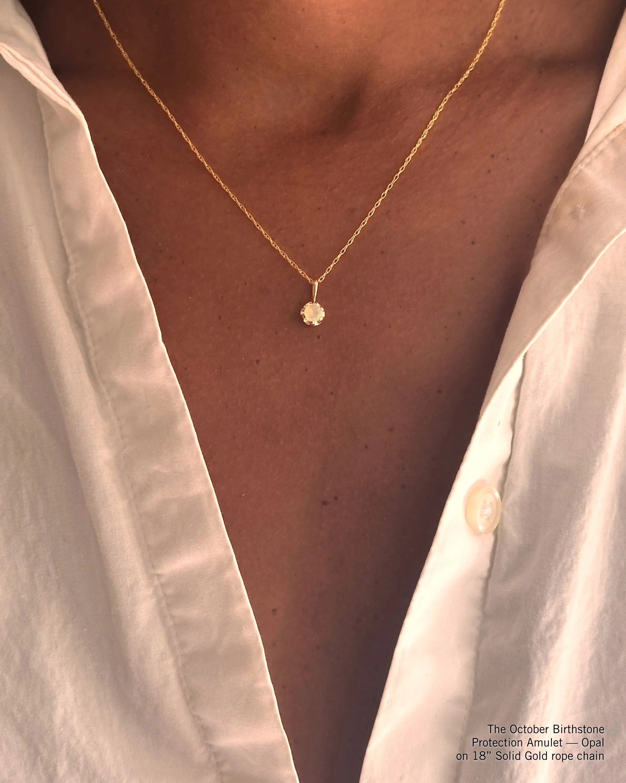 The April Birthstone Protection Amulet – Diamond
