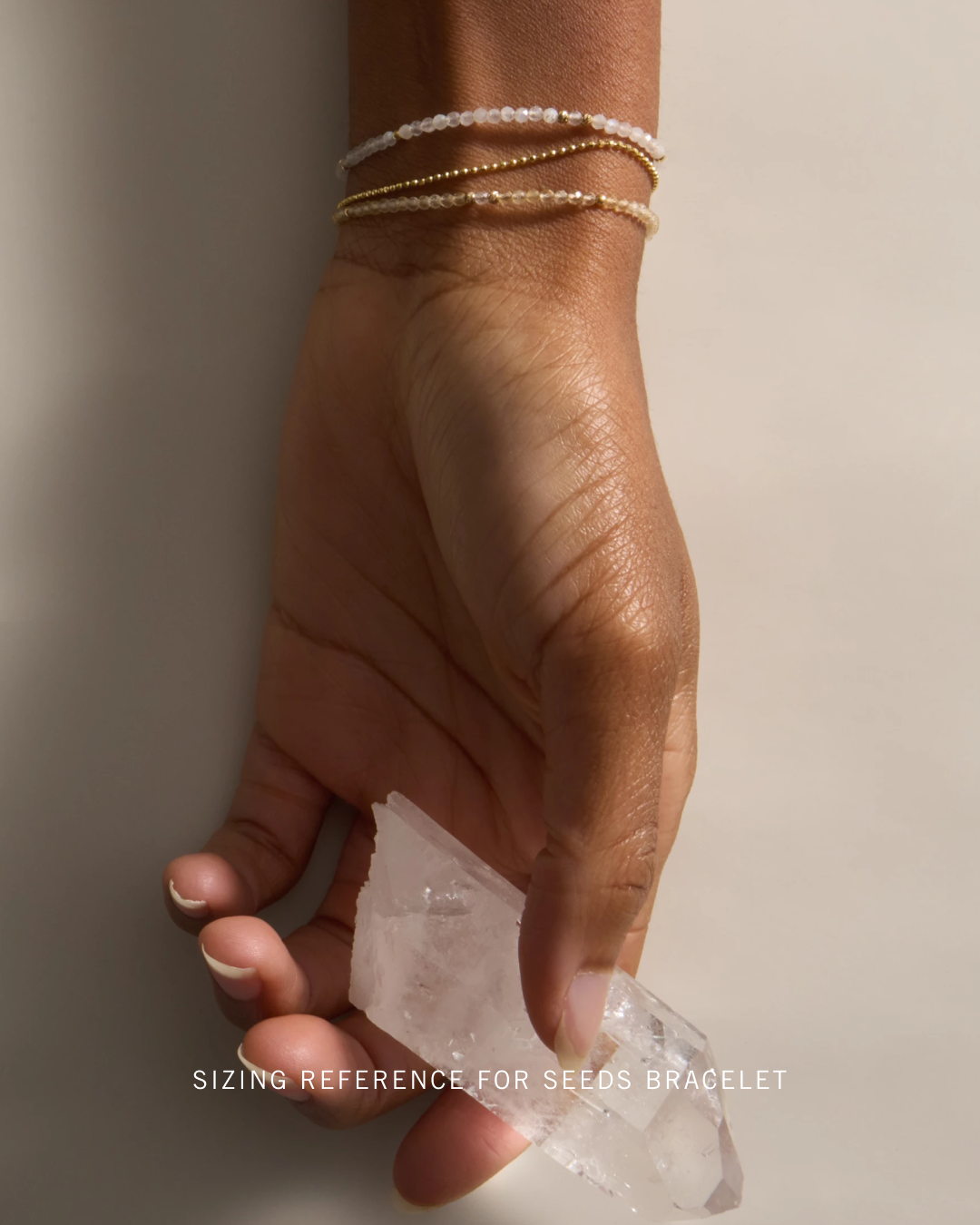 The Seeds of Flow Bracelet — Larimar